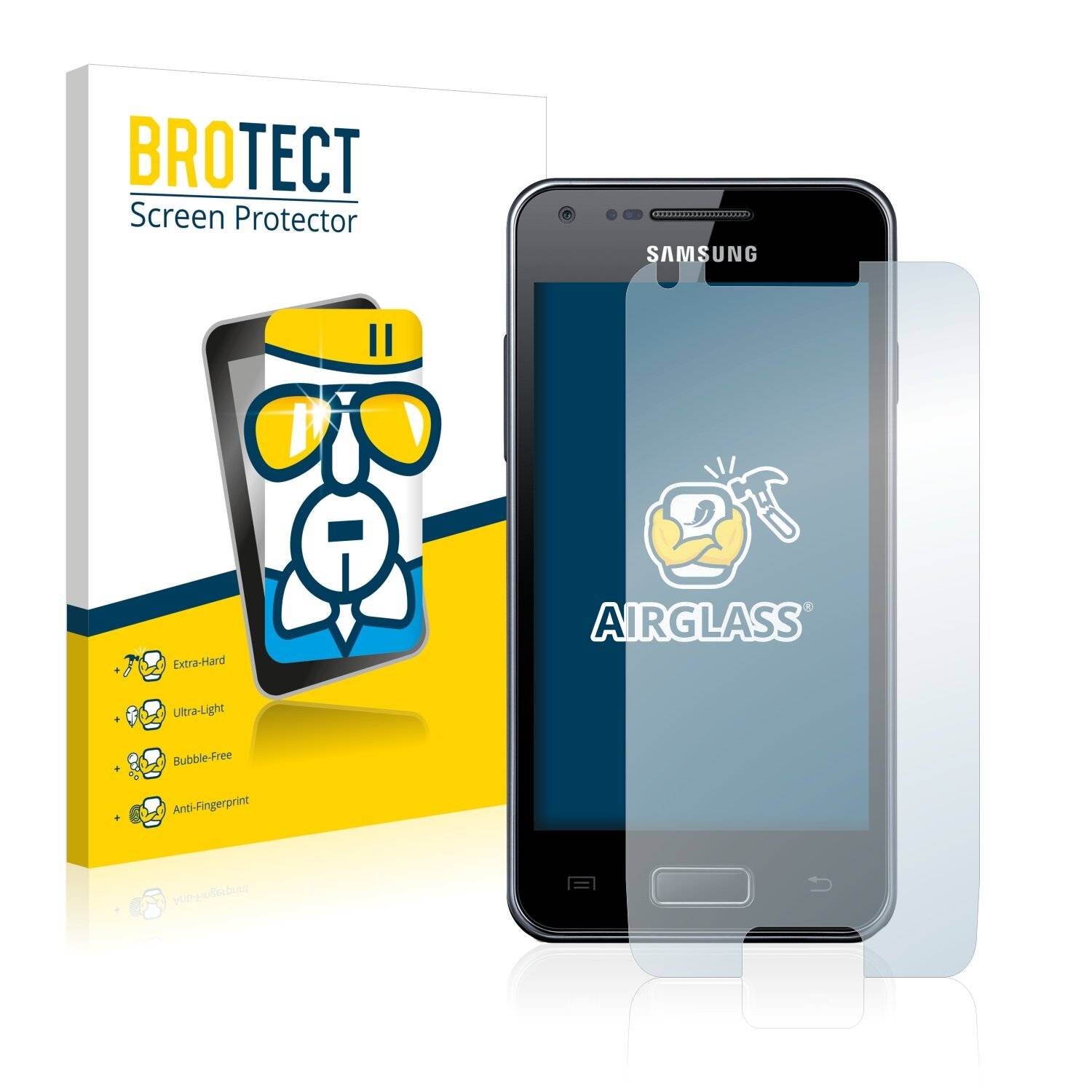 BROTECT AirGlass Schutzglas Folie für Samsung