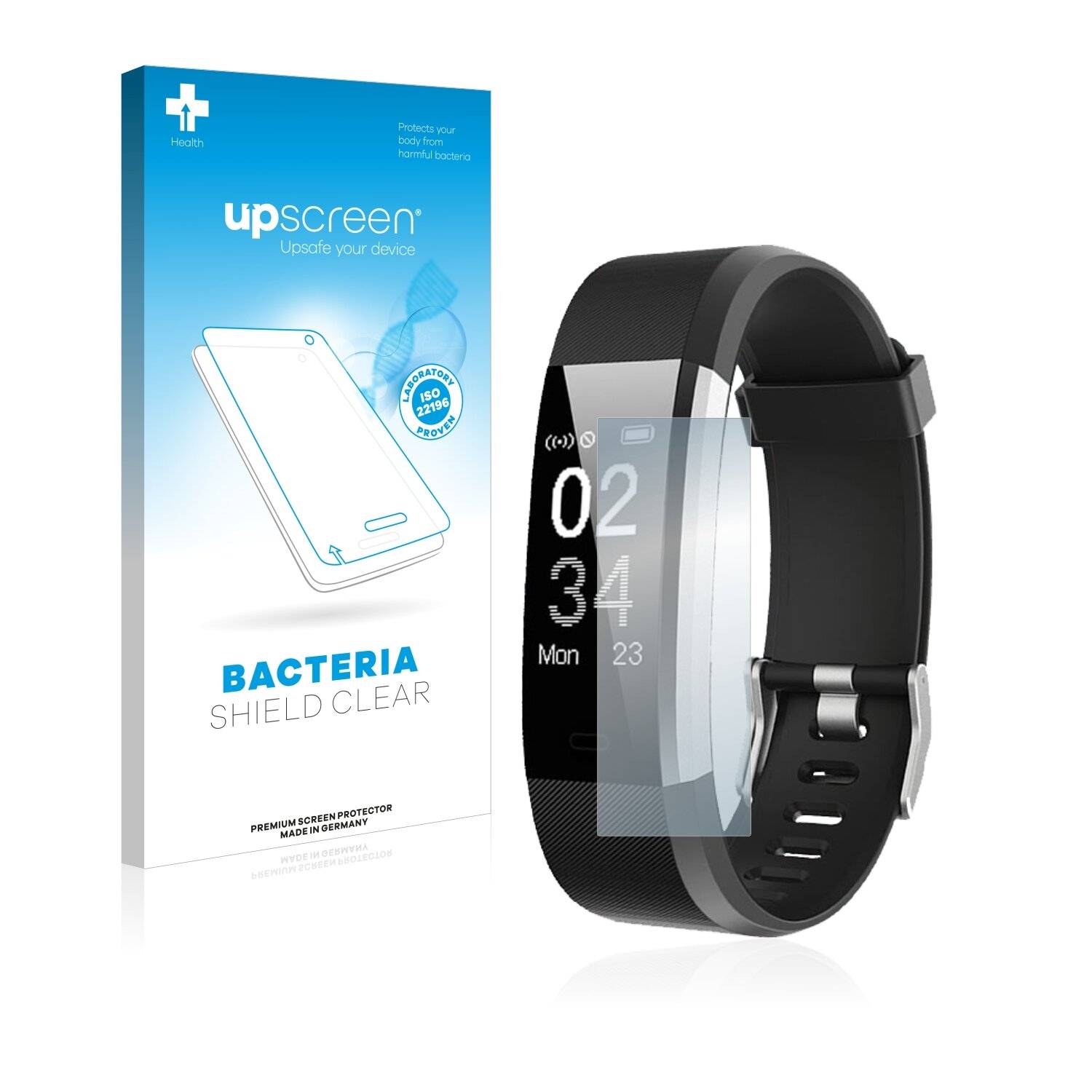 upscreen Bacteria Shield Clear Premium Antibakterielle Displayschutzfolie für Willful