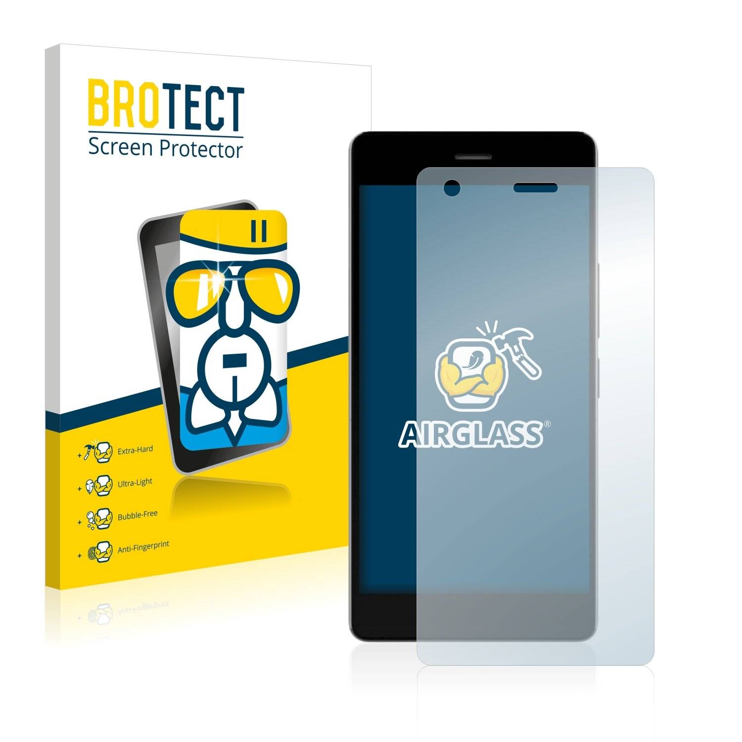 BROTECT AirGlass Schutzglas Folie für Archos Diamond