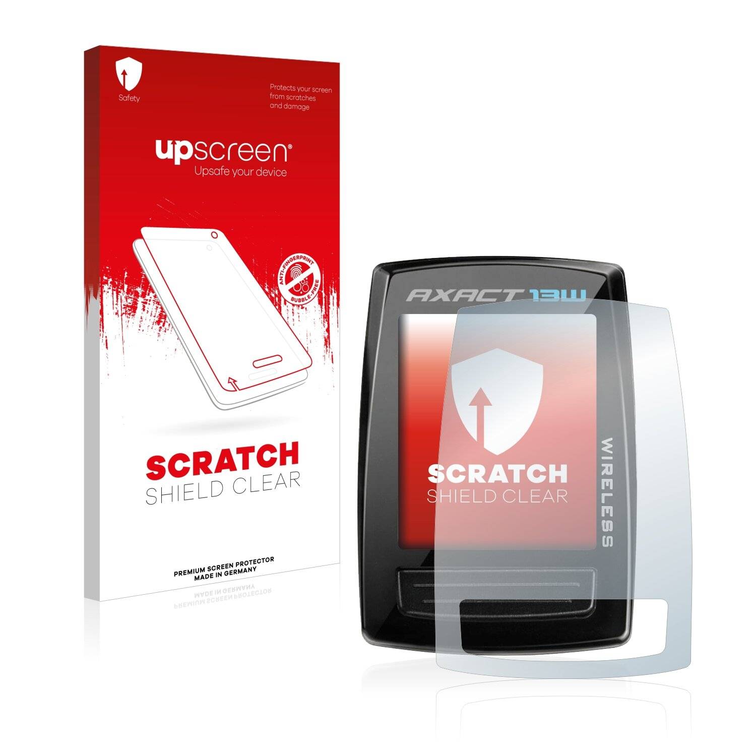 upscreen Scratch Shield Clear Premium Displayschutzfolie für Giant Axact