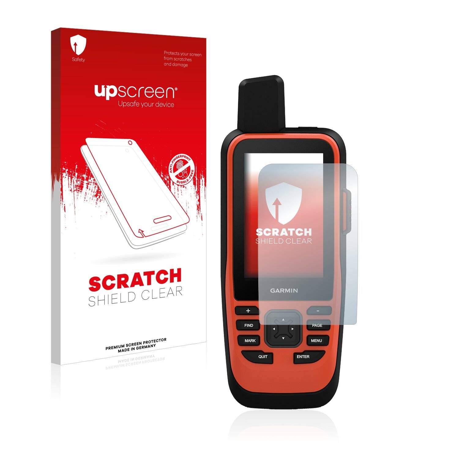 upscreen Scratch Shield Clear Premium Displayschutzfolie für Garmin GPSMAP