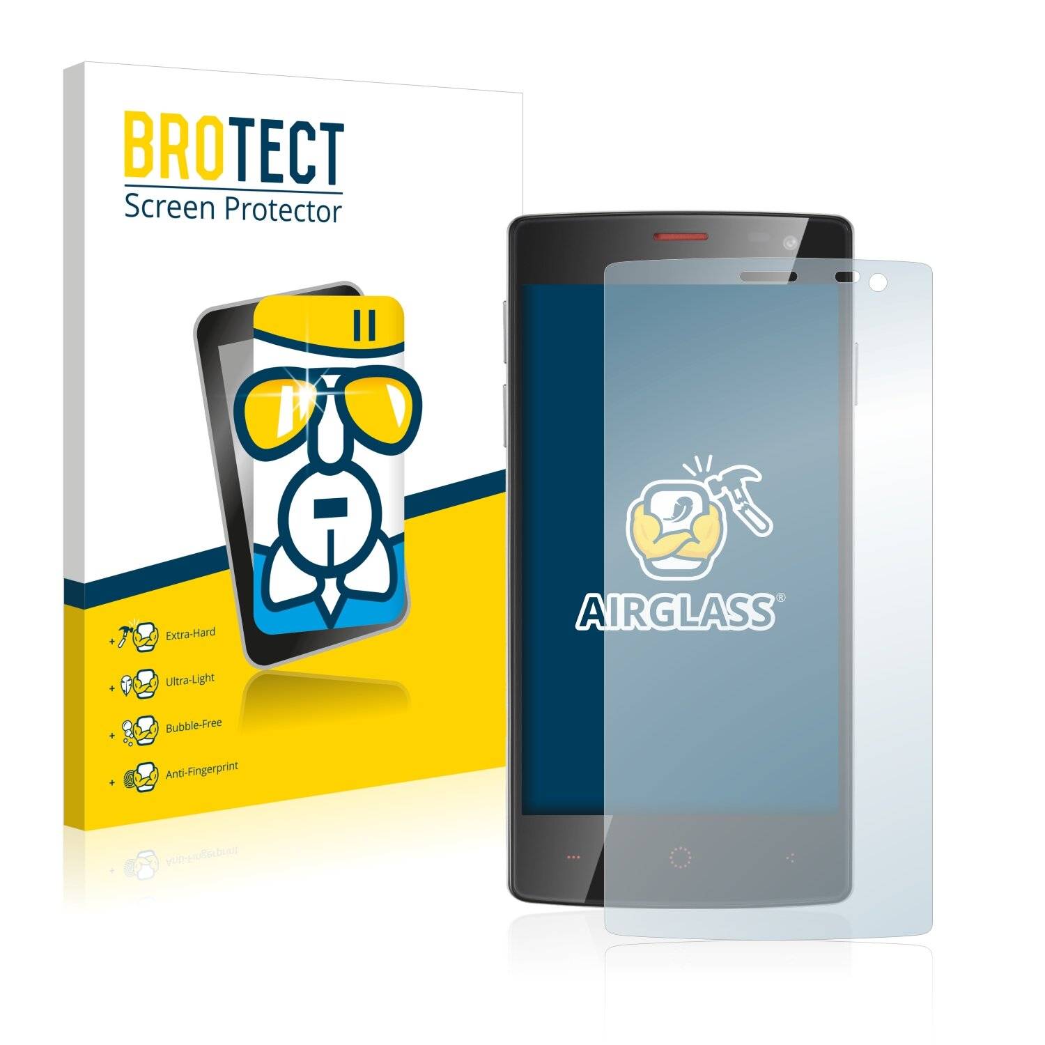 BROTECT AirGlass Schutzglas Folie für Ulefone Be