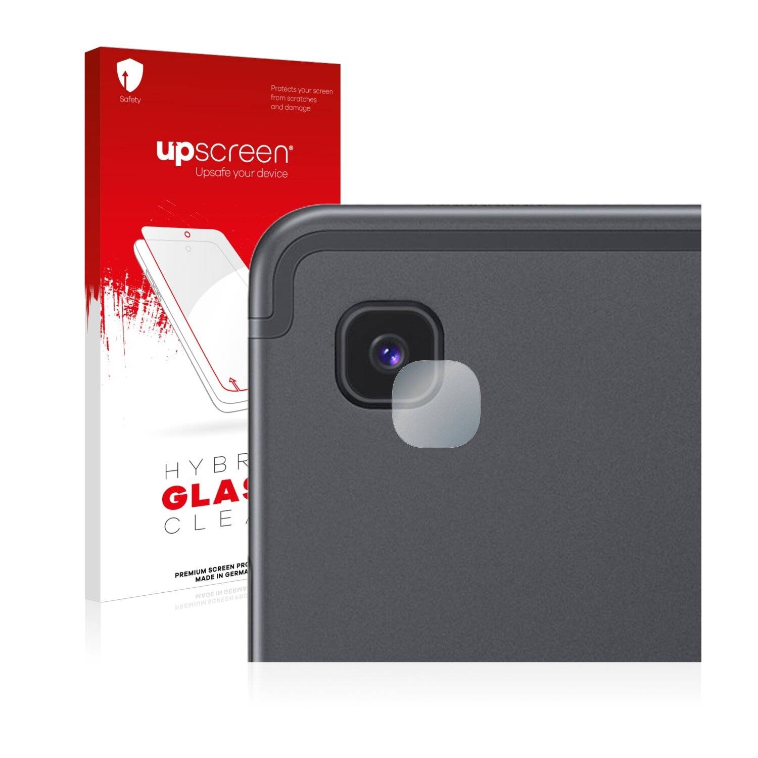 upscreen Hybrid Glass Clear Premium Schutzglas Folie für Samsung Galaxy Tab S5e LTE 2019 (NUR