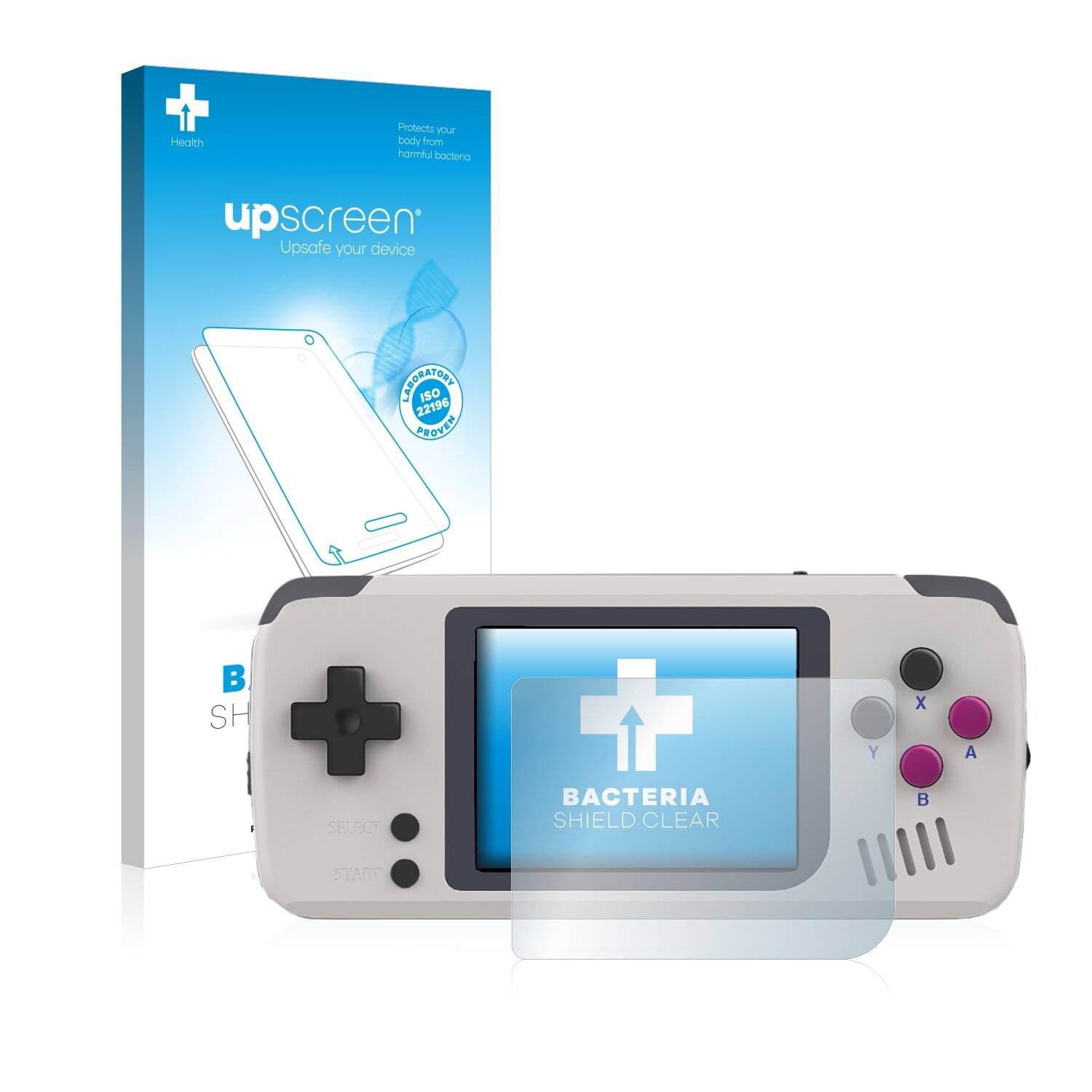 upscreen Bacteria Shield Clear Premium Antibakterielle Displayschutzfolie für Pocket Go