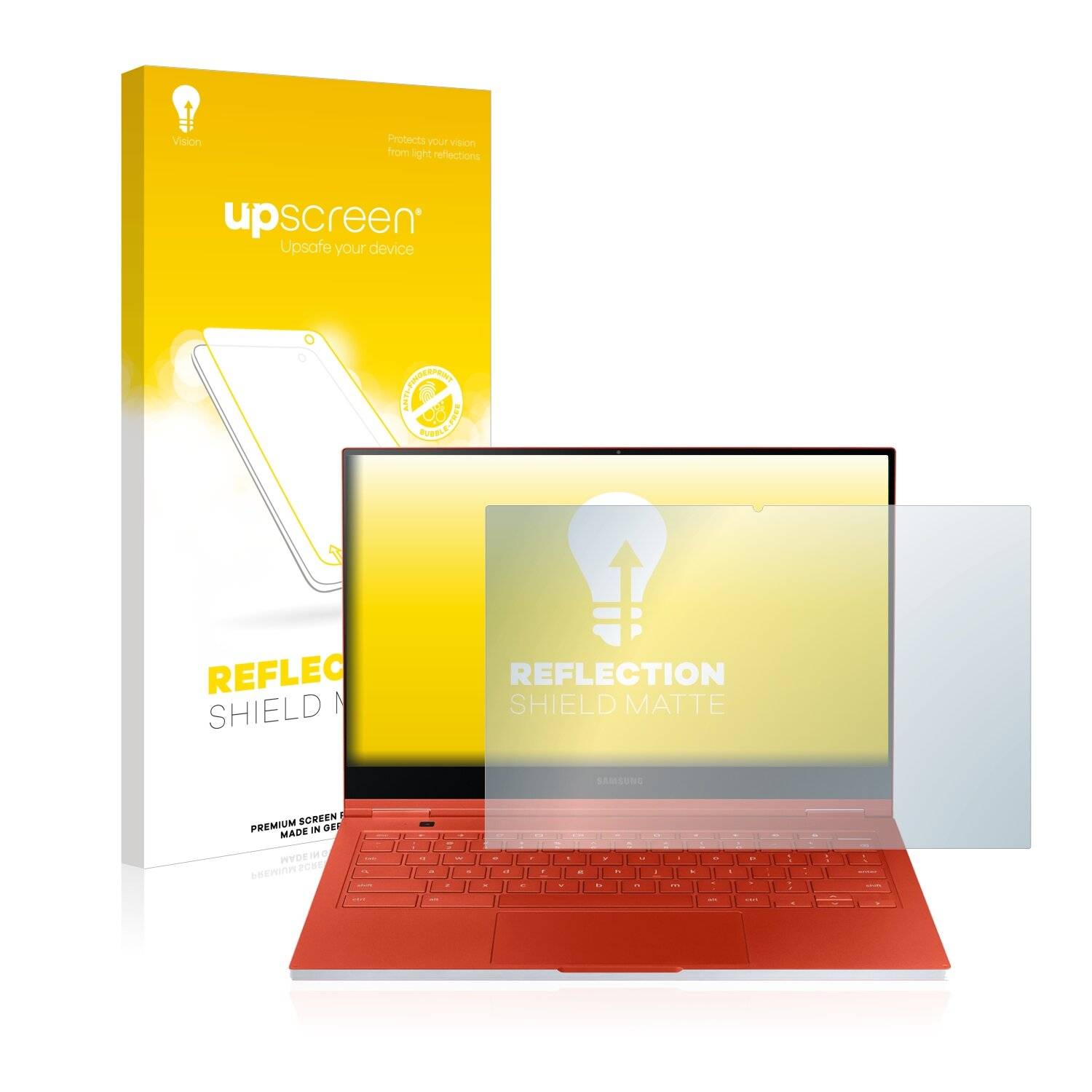 upscreen Reflection Shield Matte Premium Displayschutzfolie für Samsung Galaxy