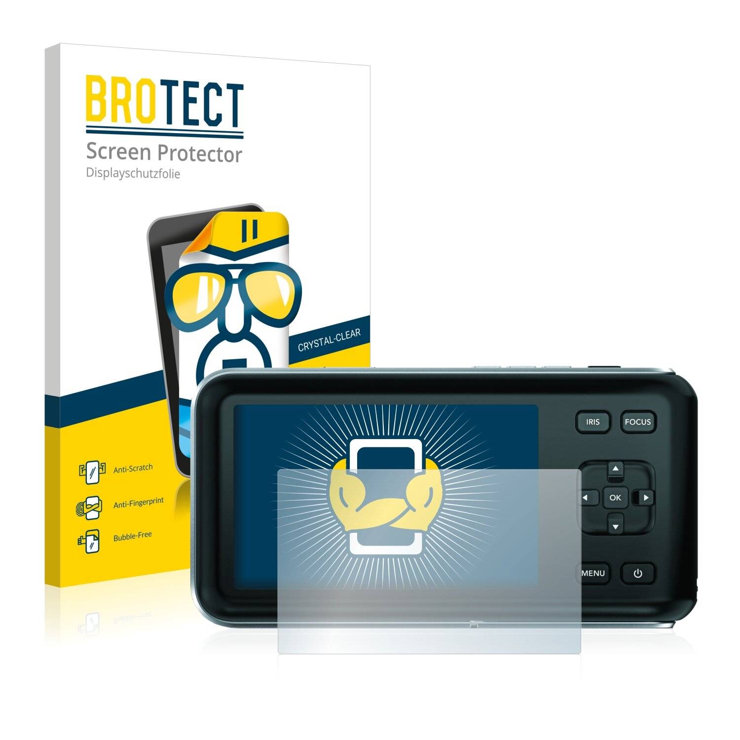 2x BROTECT HD-Clear Displayschutzfolie für Blackmagic Pocket Cinema