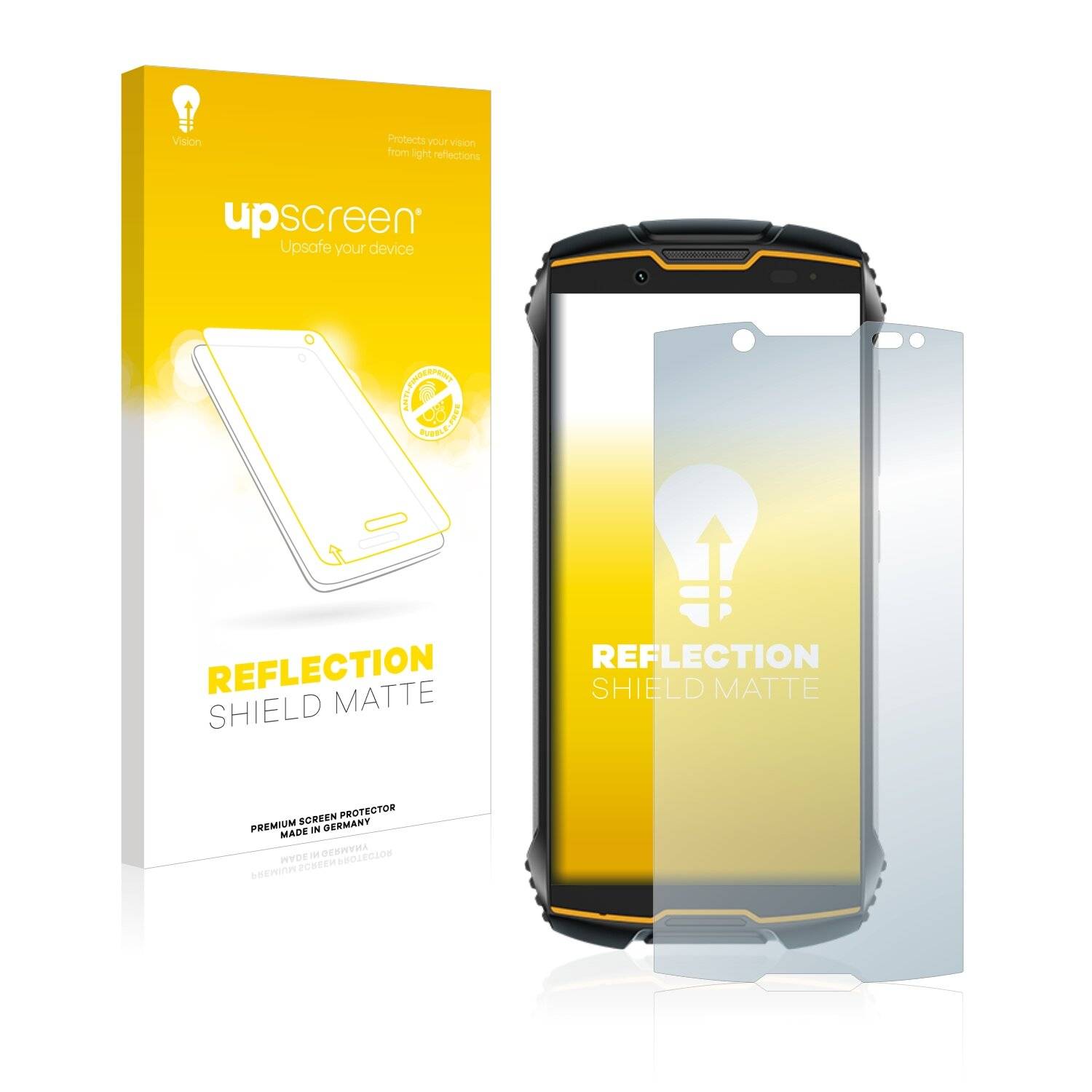 upscreen Reflection Shield Matte Premium Displayschutzfolie für Cubot King Kong