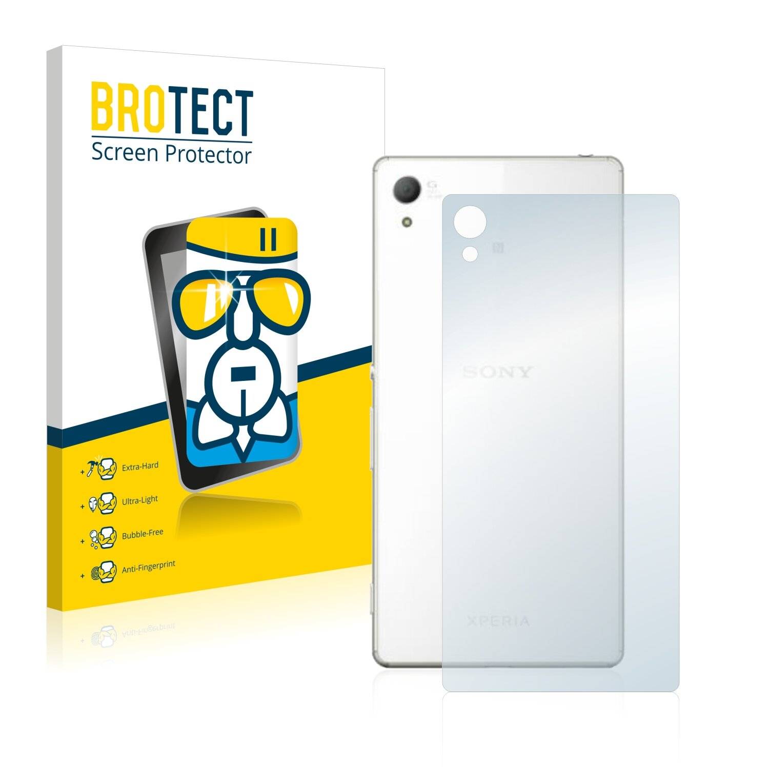 BROTECT AirGlass Schutzglas Folie für Sony Xperia Z4