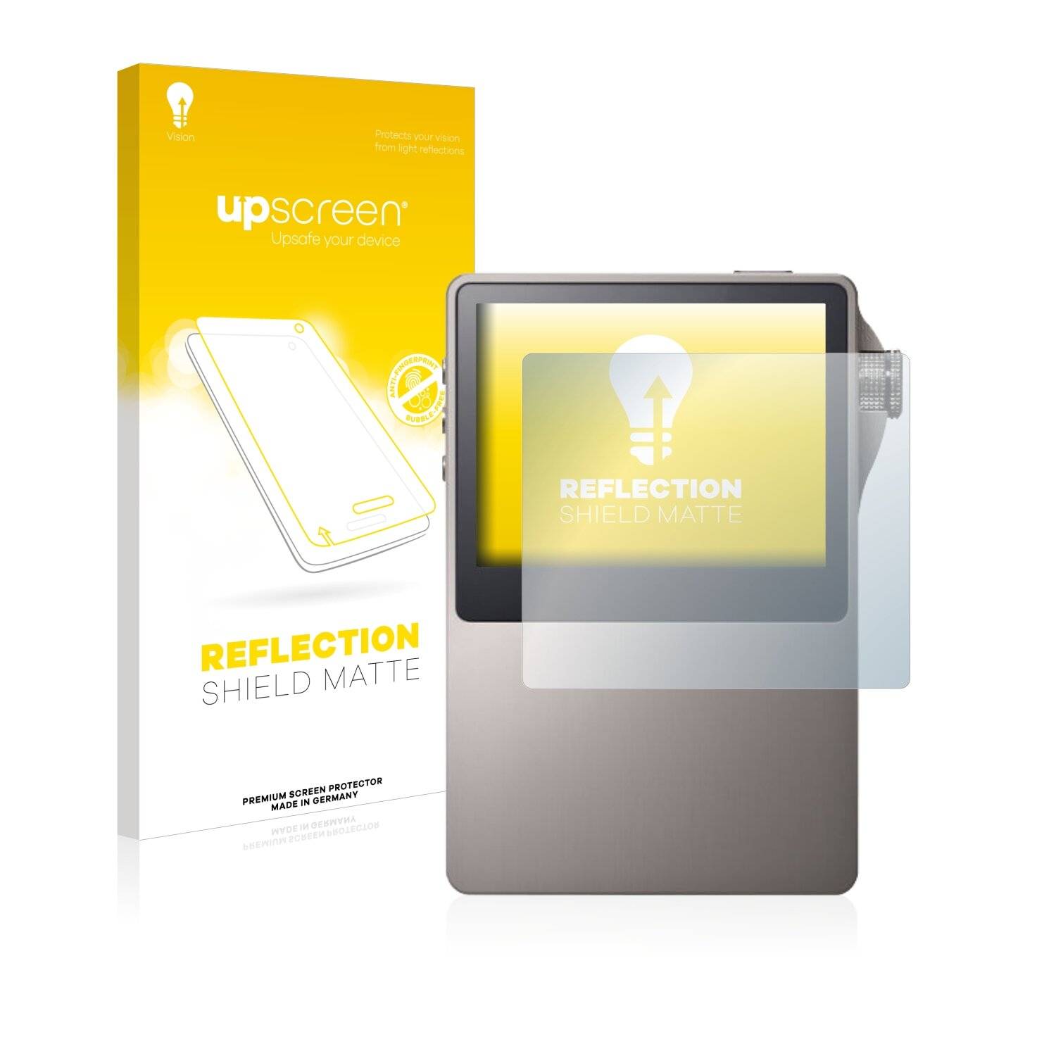 upscreen Reflection Shield Matte Premium Displayschutzfolie für Astell&Kern AK129