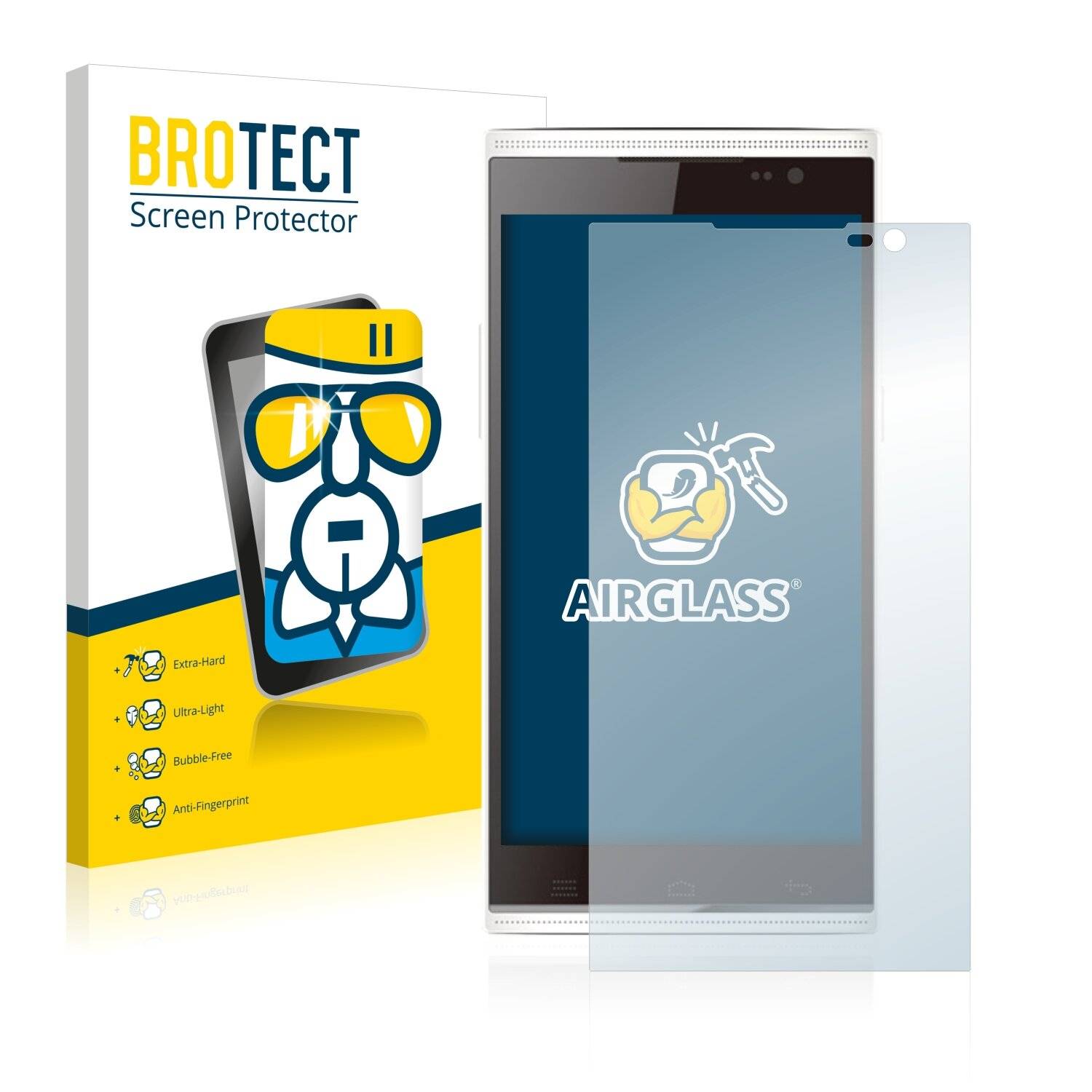 BROTECT AirGlass Schutzglas Folie für Ulefone Be