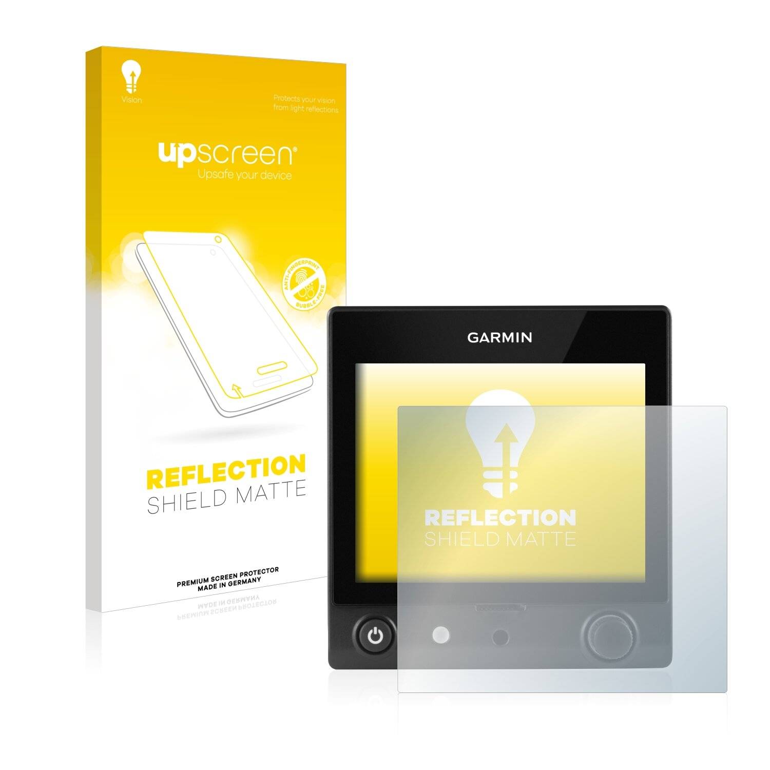 upscreen Reflection Shield Matte Premium Displayschutzfolie für Garmin