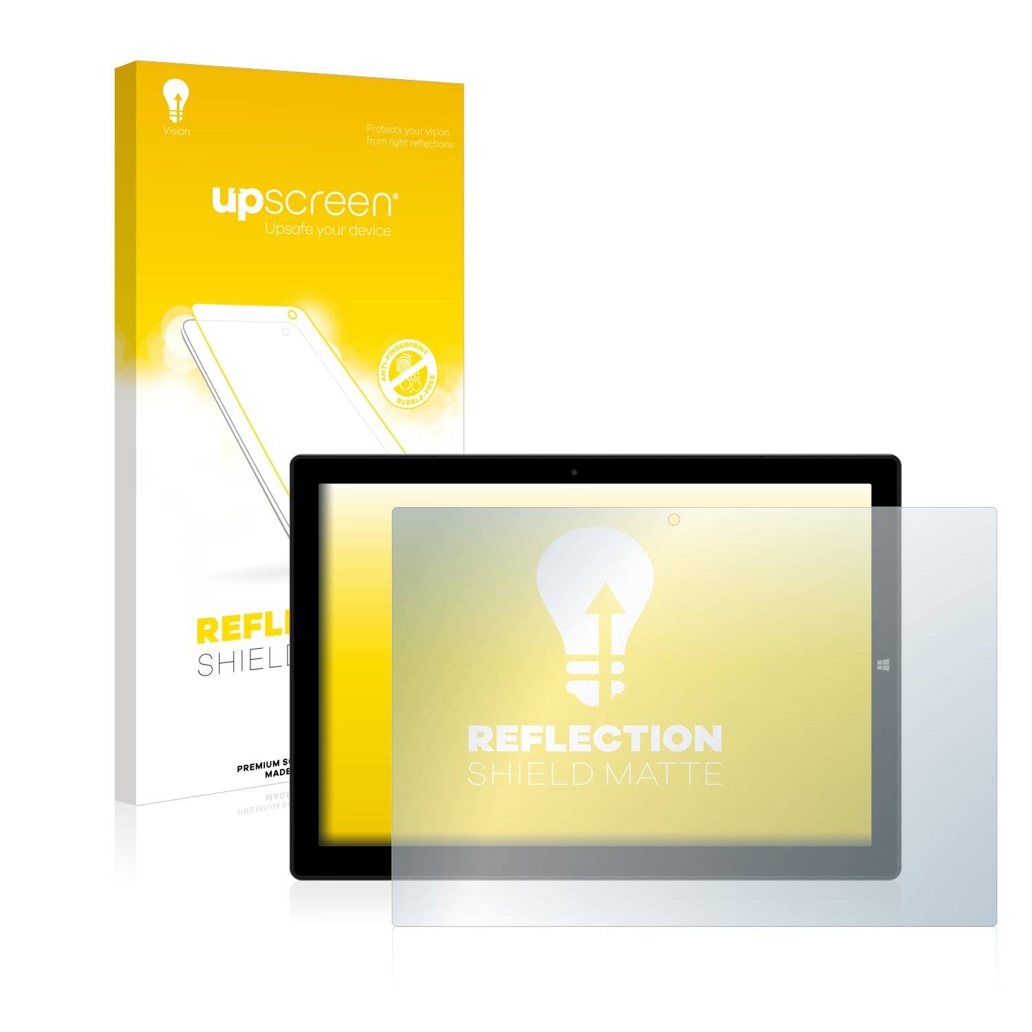 upscreen Reflection Shield Matte Premium Displayschutzfolie für Chuwi UBook