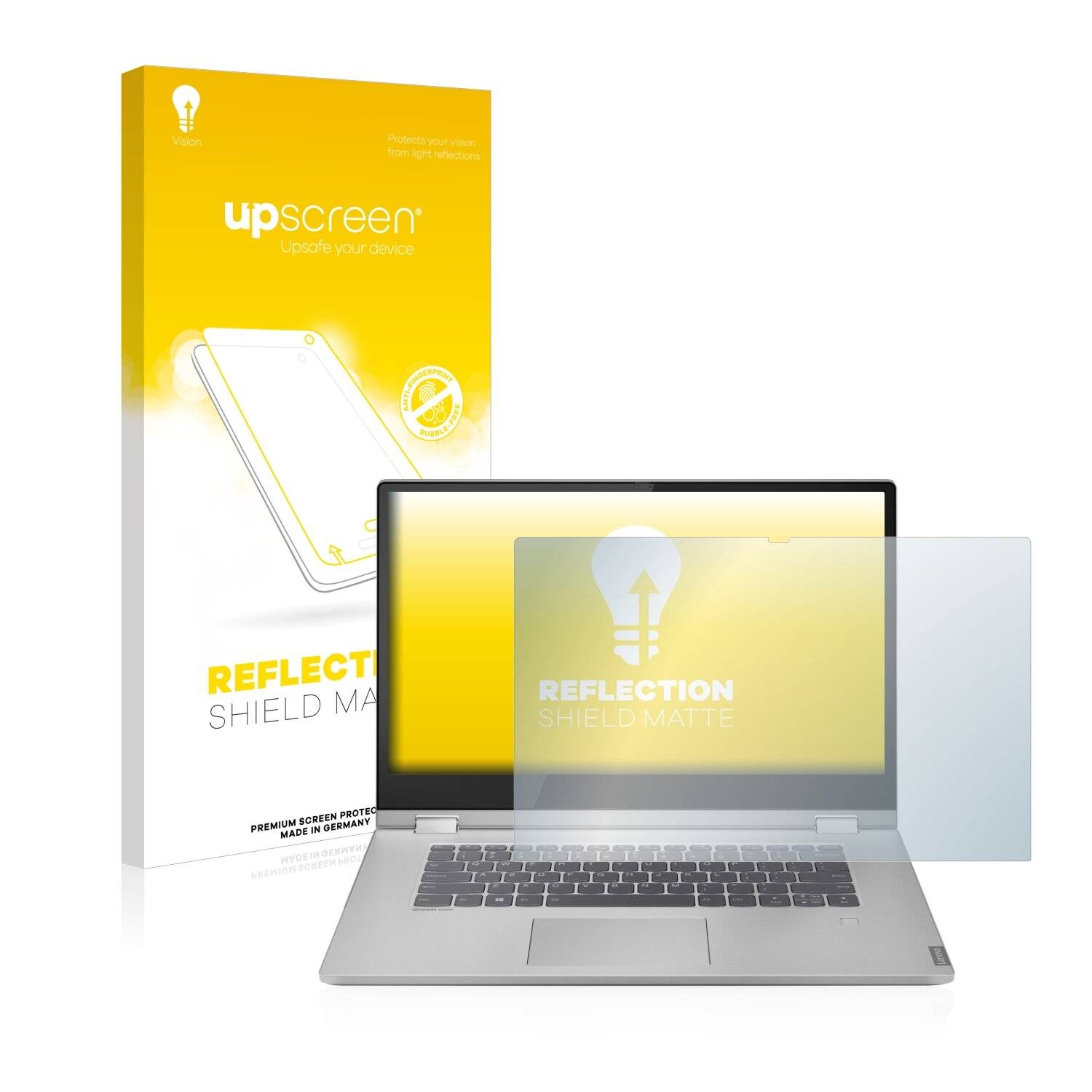 upscreen Reflection Shield Matte Premium Displayschutzfolie für Lenovo IdeaPad C340