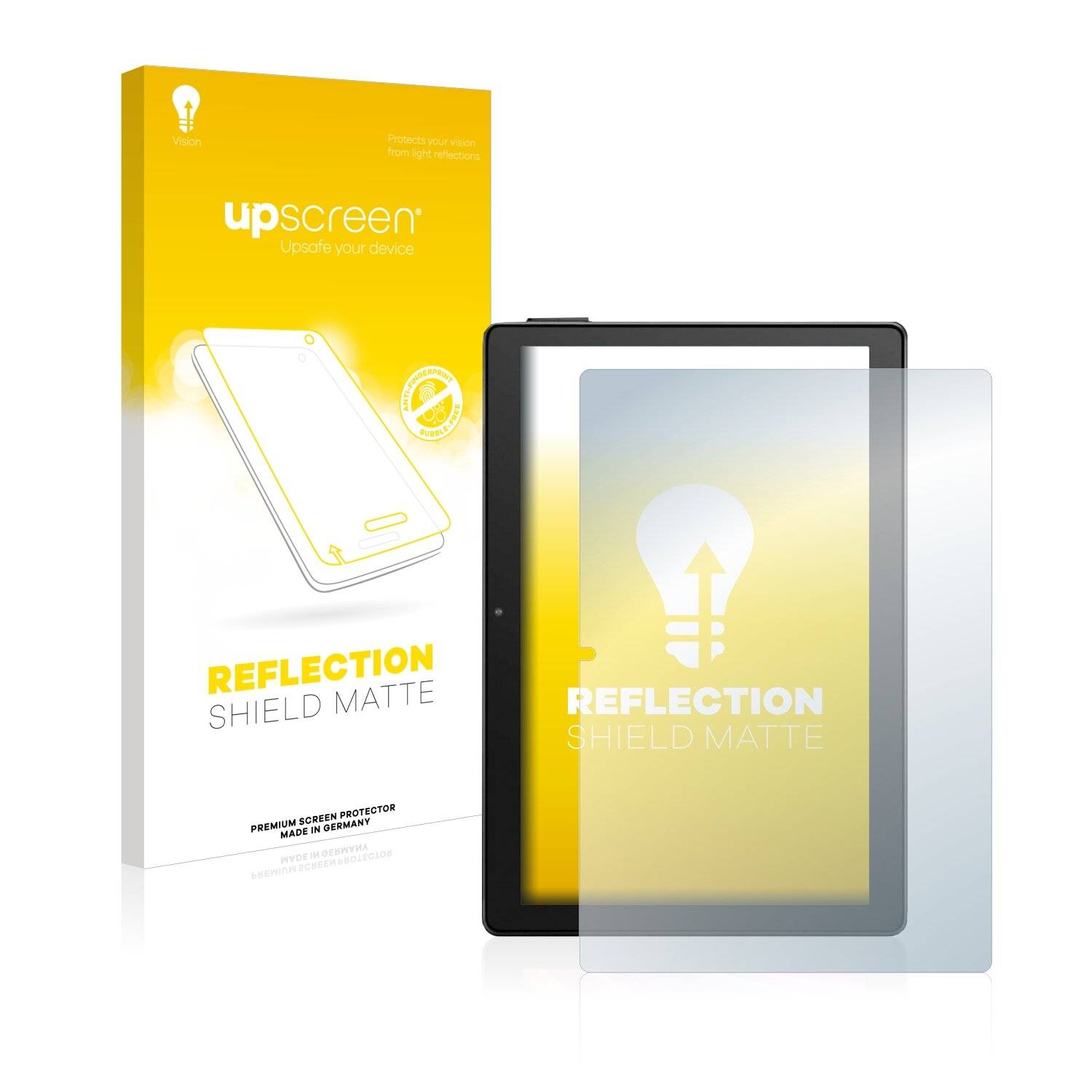 upscreen Reflection Shield Matte Premium Displayschutzfolie für Dragon Touch Max