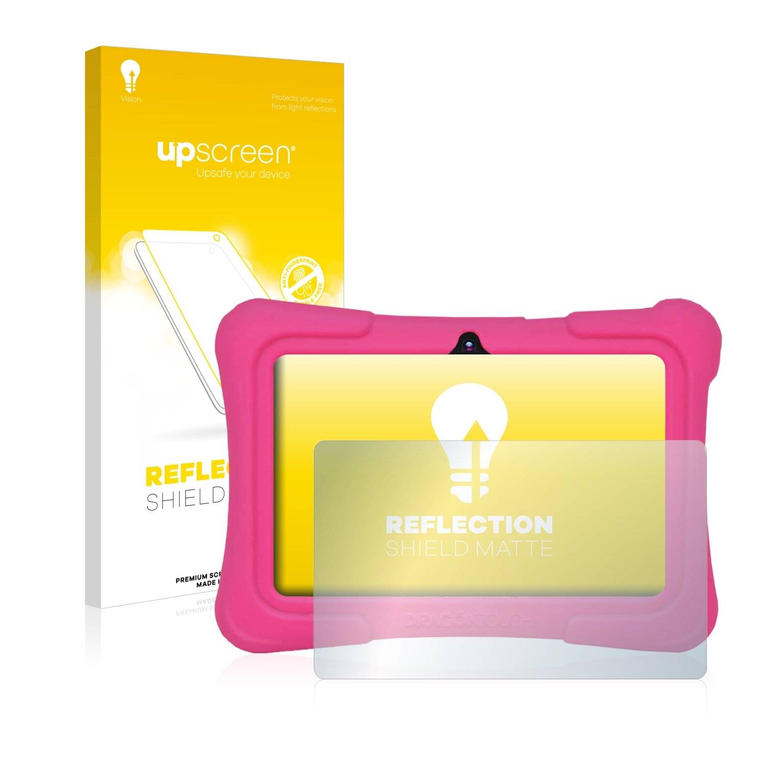 upscreen Reflection Shield Matte Premium Displayschutzfolie für Dragon Touch Y88X