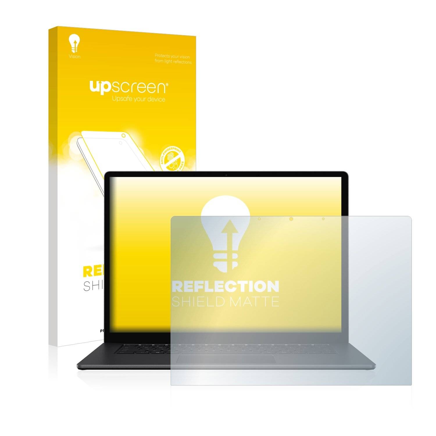 upscreen Reflection Shield Matte Premium Displayschutzfolie für Microsoft Surface Laptop 3