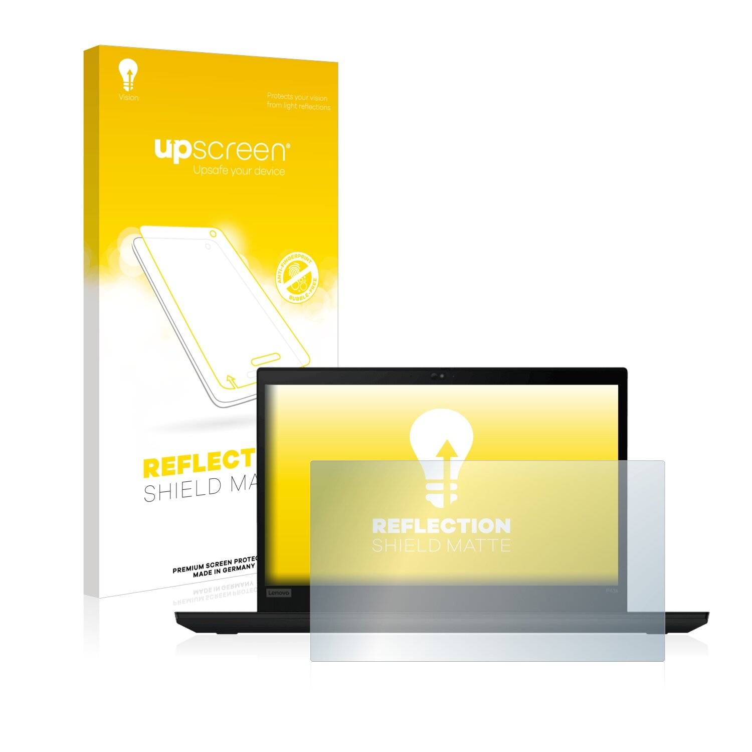 upscreen Reflection Shield Matte Premium Displayschutzfolie für Lenovo ThinkPad