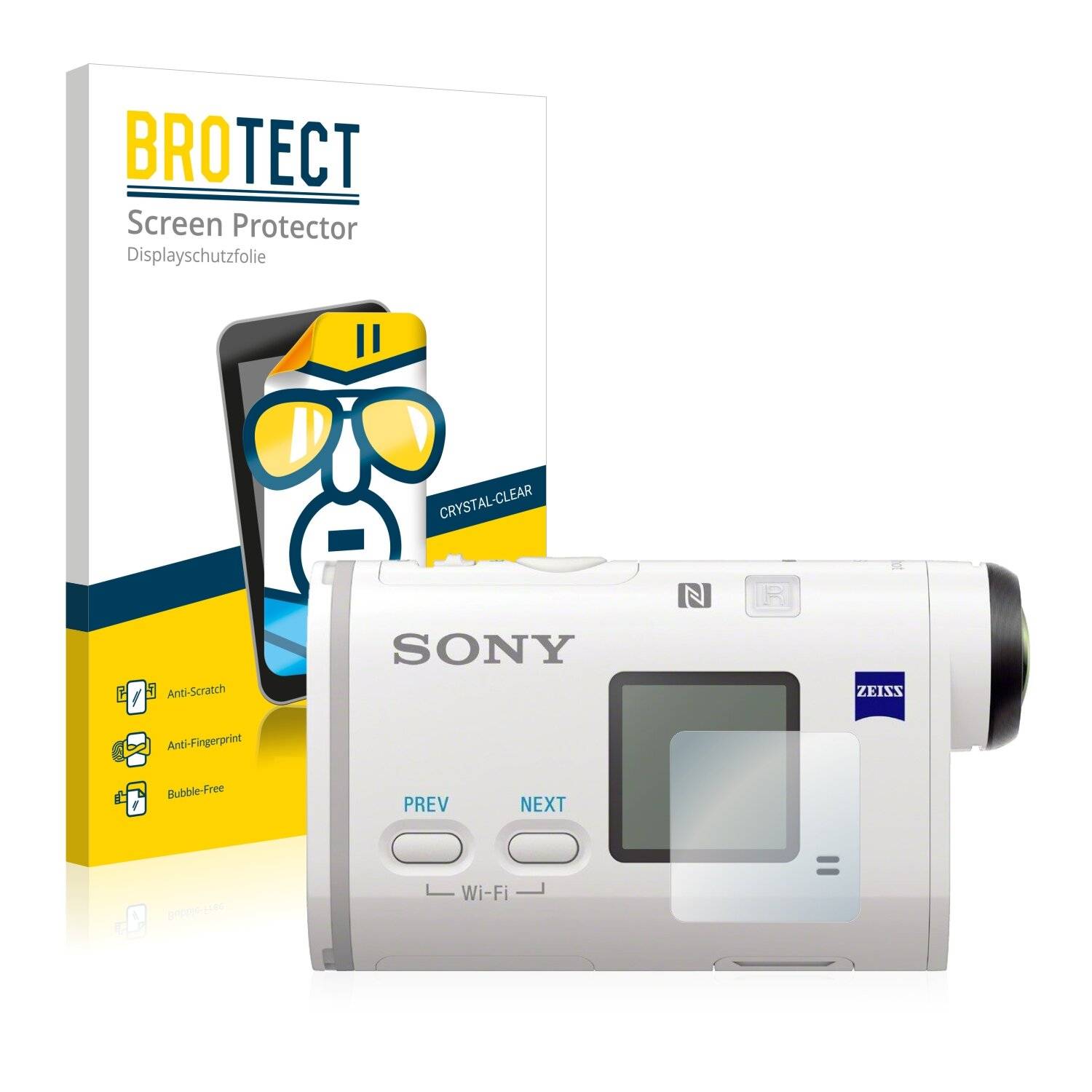 2x BROTECT HD-Clear Displayschutzfolie für Sony
