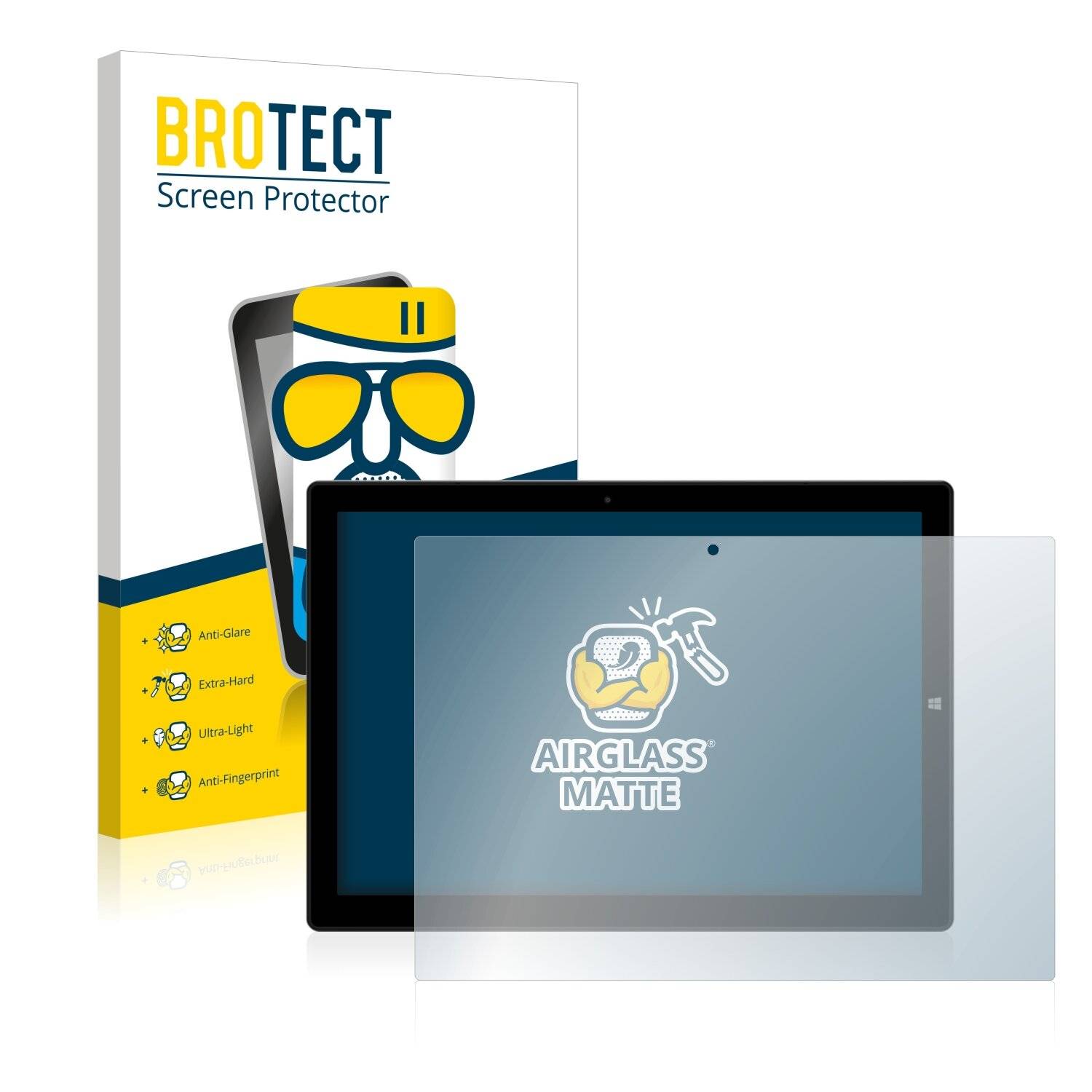 BROTECT AirGlass Matte Schutzglas Folie für Chuwi UBook