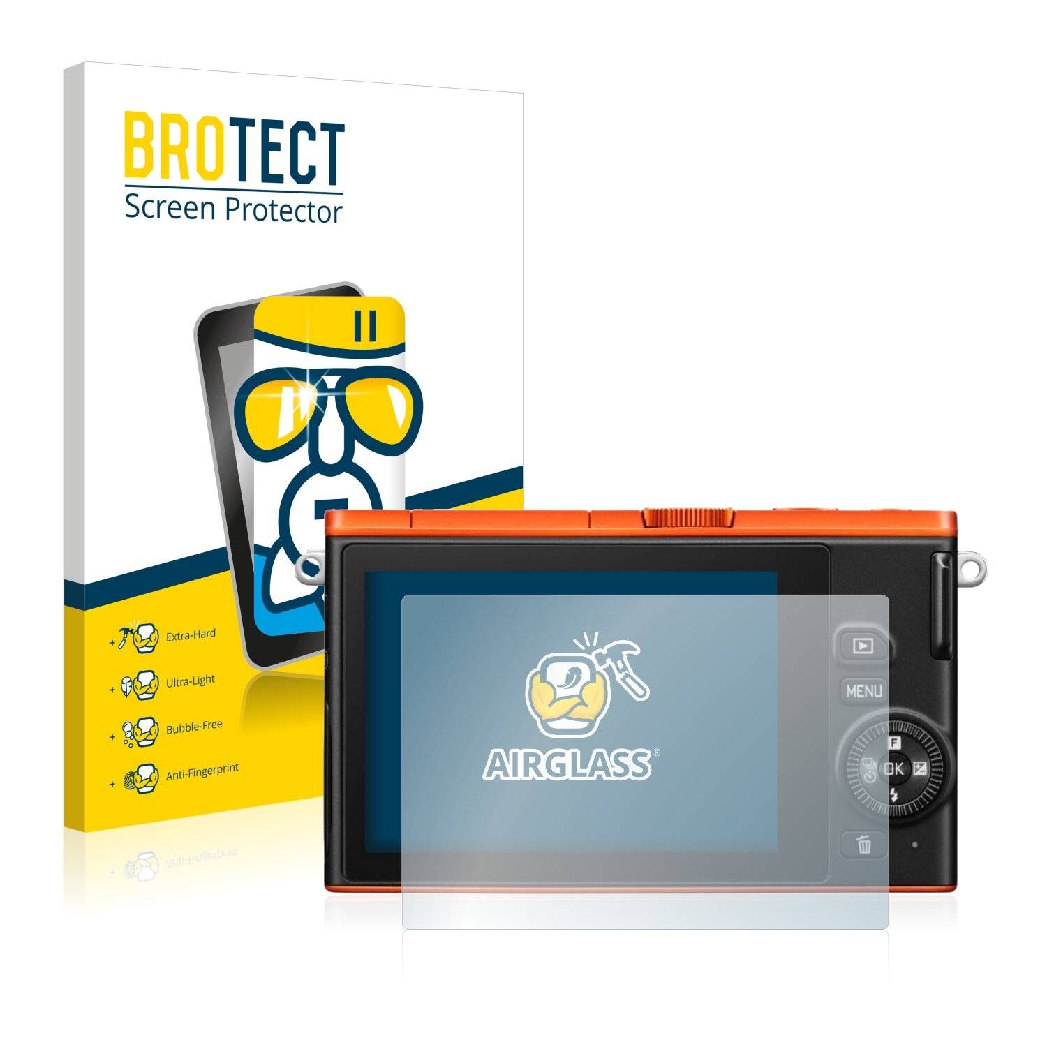 BROTECT AirGlass Schutzglas Folie für Nikon 1