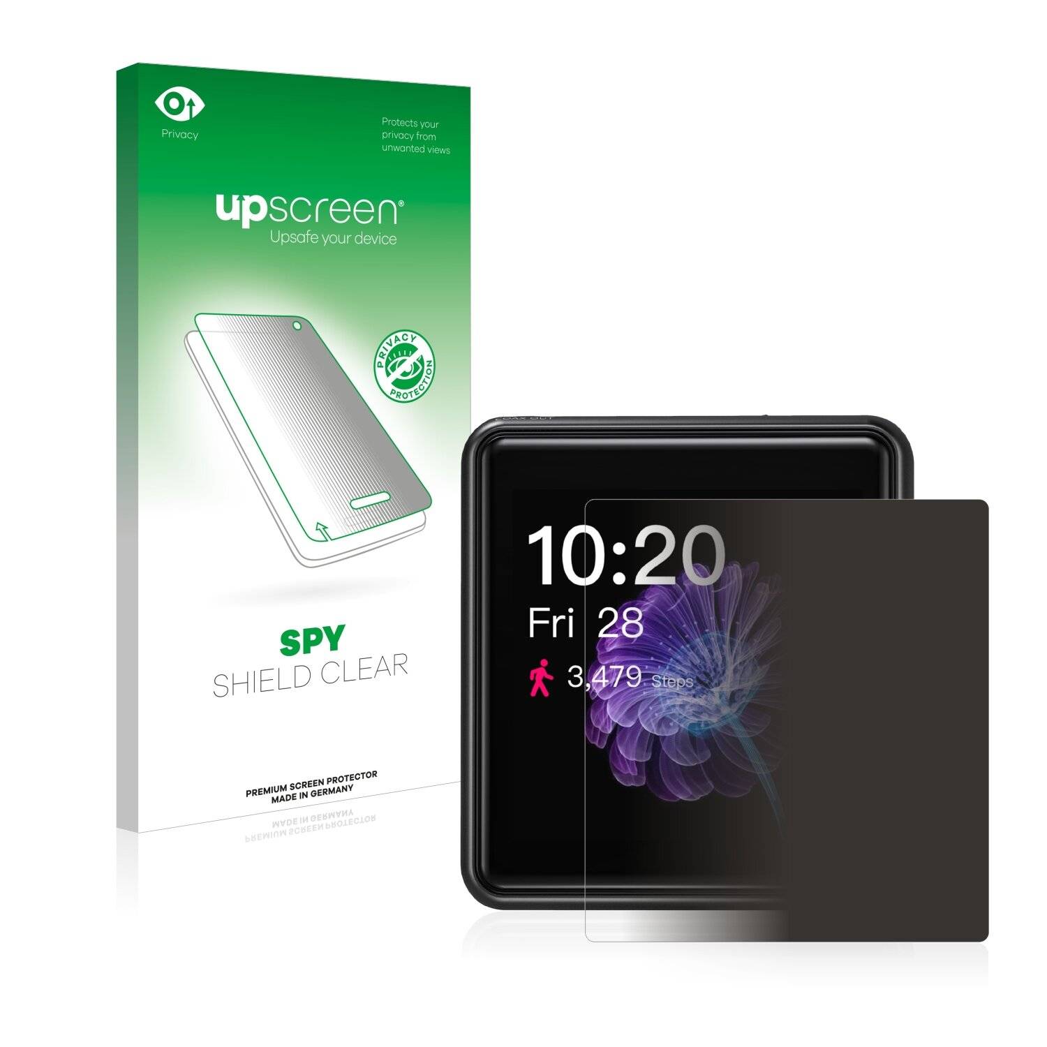 upscreen Spy Shield Clear Premium Blickschutzfolie für FiiO