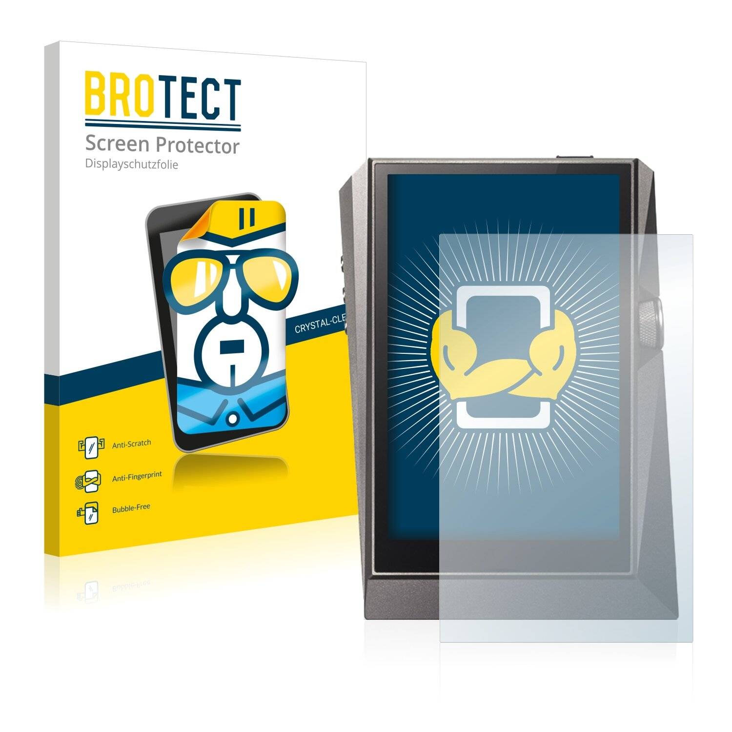 2x BROTECT HD-Clear Displayschutzfolie für Astell&Kern