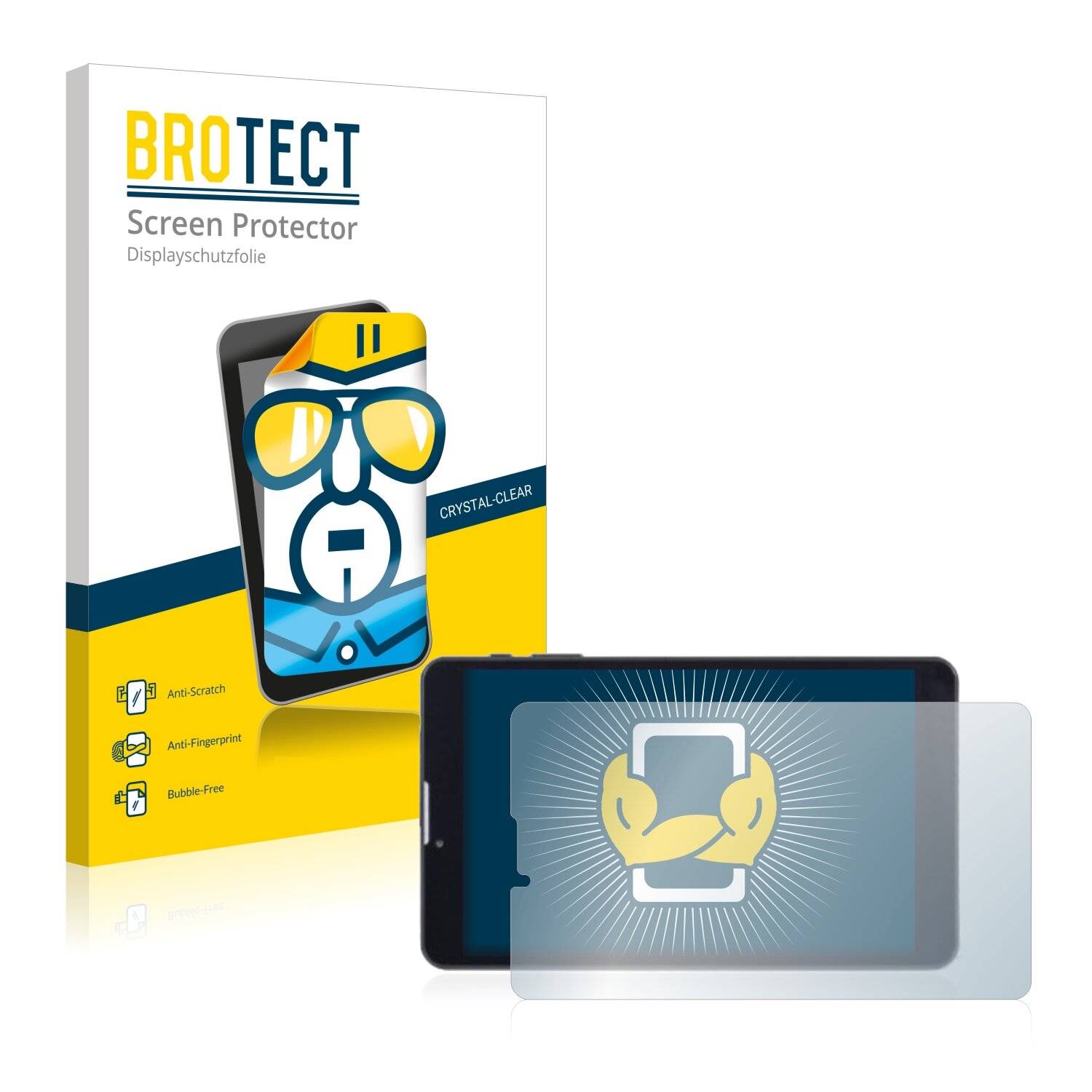 2x BROTECT HD-Clear Displayschutzfolie für Wortmann Terra Pad