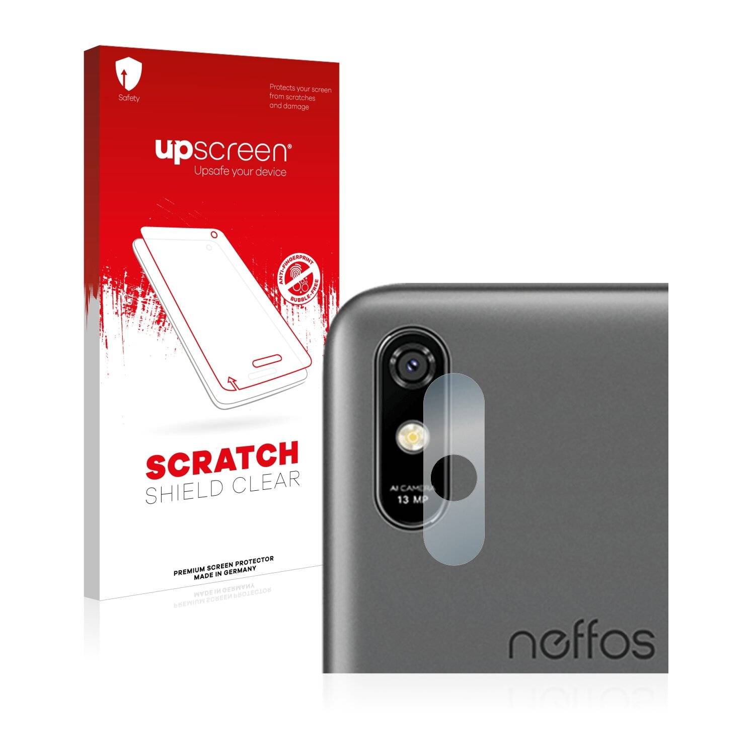 upscreen Scratch Shield Clear Premium Displayschutzfolie für TP-Link Neffos C9 Max (NUR