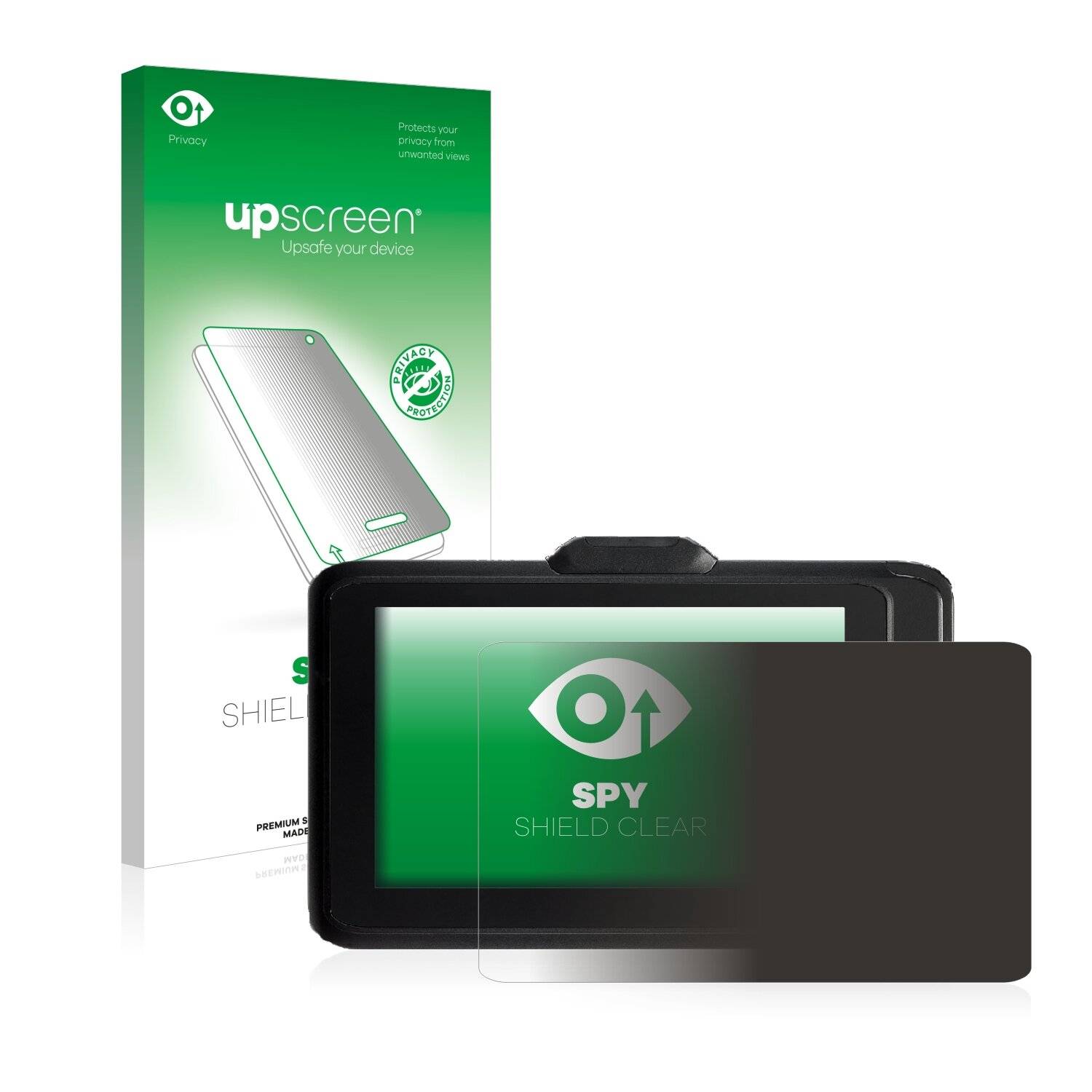 upscreen Spy Shield Clear Premium Blickschutzfolie für Oracle Micros Tablet