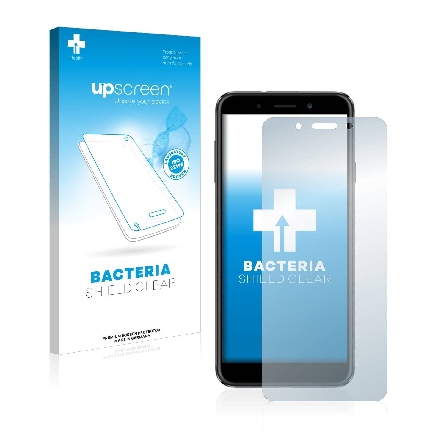 upscreen Bacteria Shield Clear Premium Antibakterielle Displayschutzfolie für Vivax Point