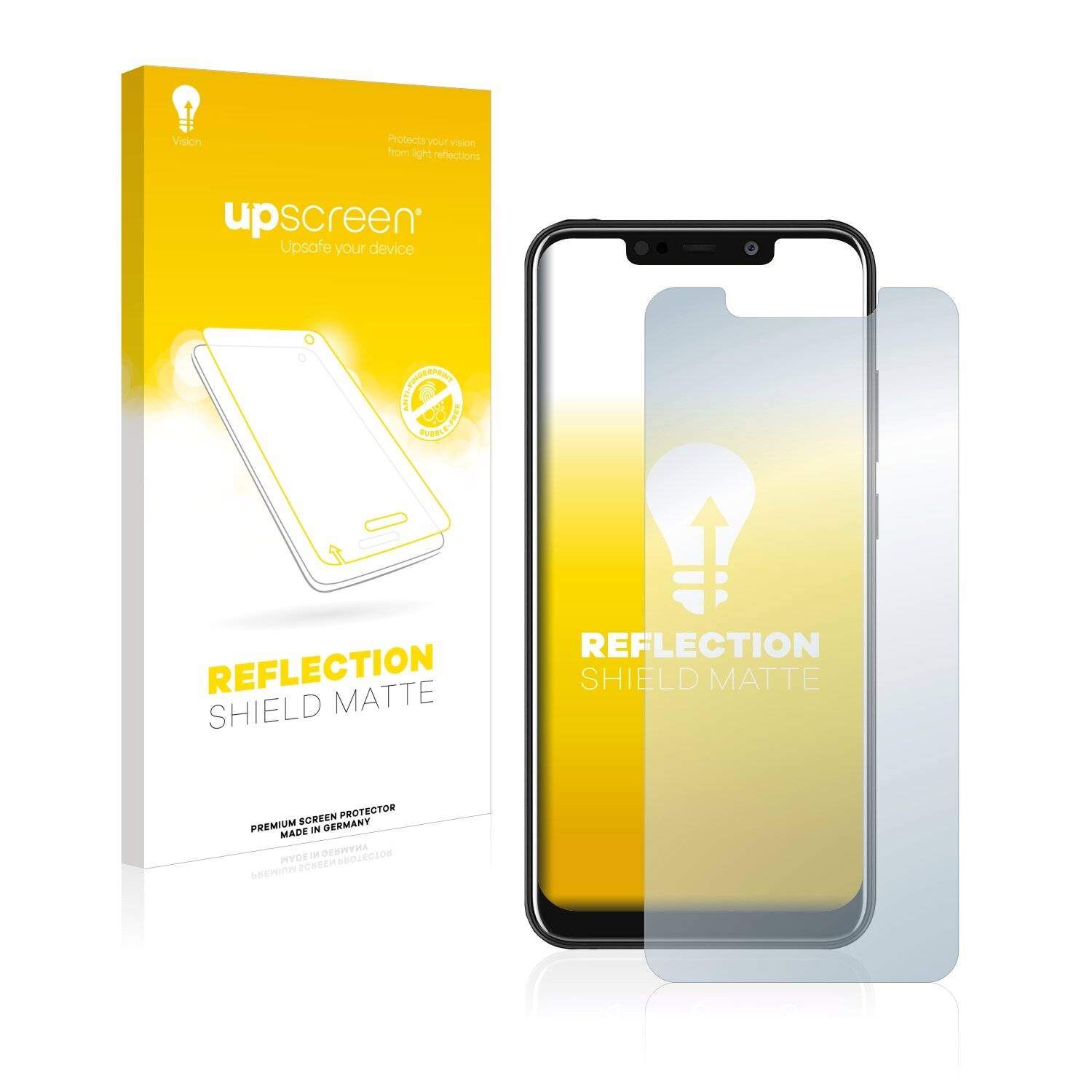 upscreen Reflection Shield Matte Premium Displayschutzfolie für BLU Vivo