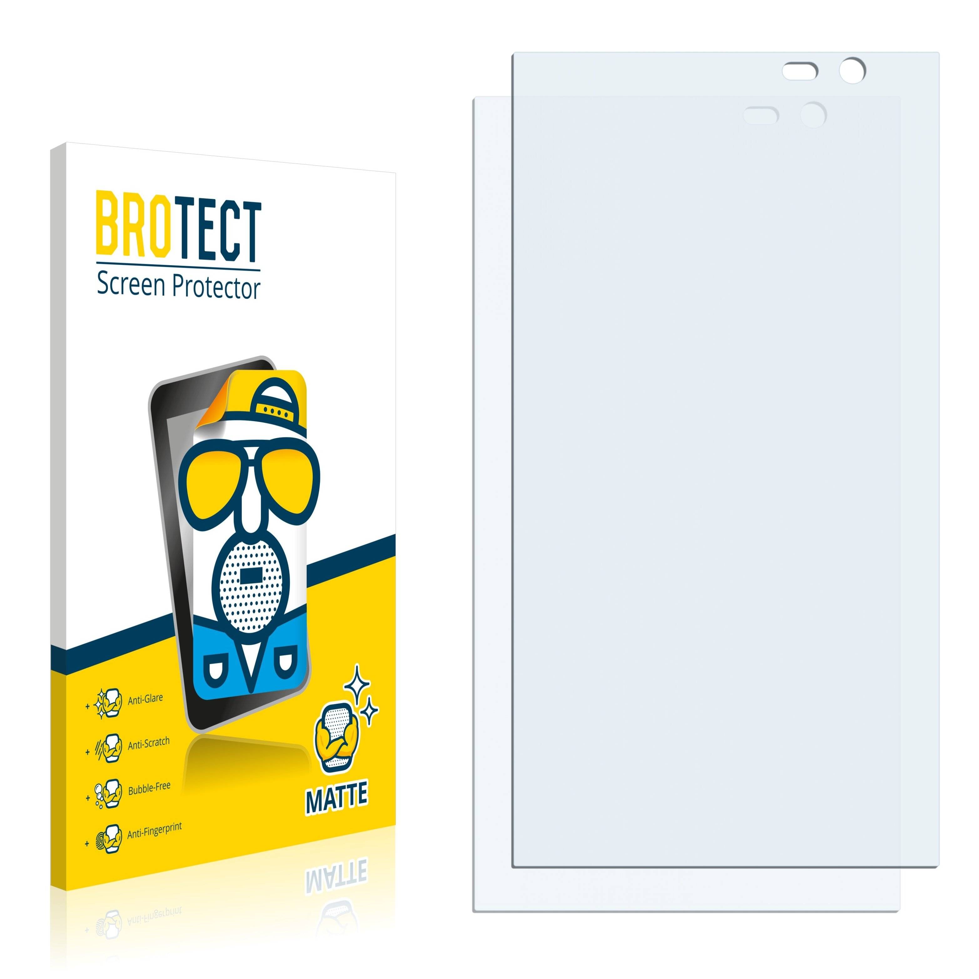 2x BROTECT Matte Displayschutzfolie für Hisense Mira II U980 - Entspiegelt,