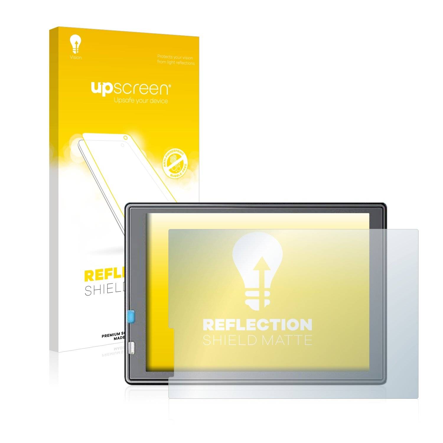 upscreen Reflection Shield Matte Premium Displayschutzfolie für Crosstour Action Cam 4K