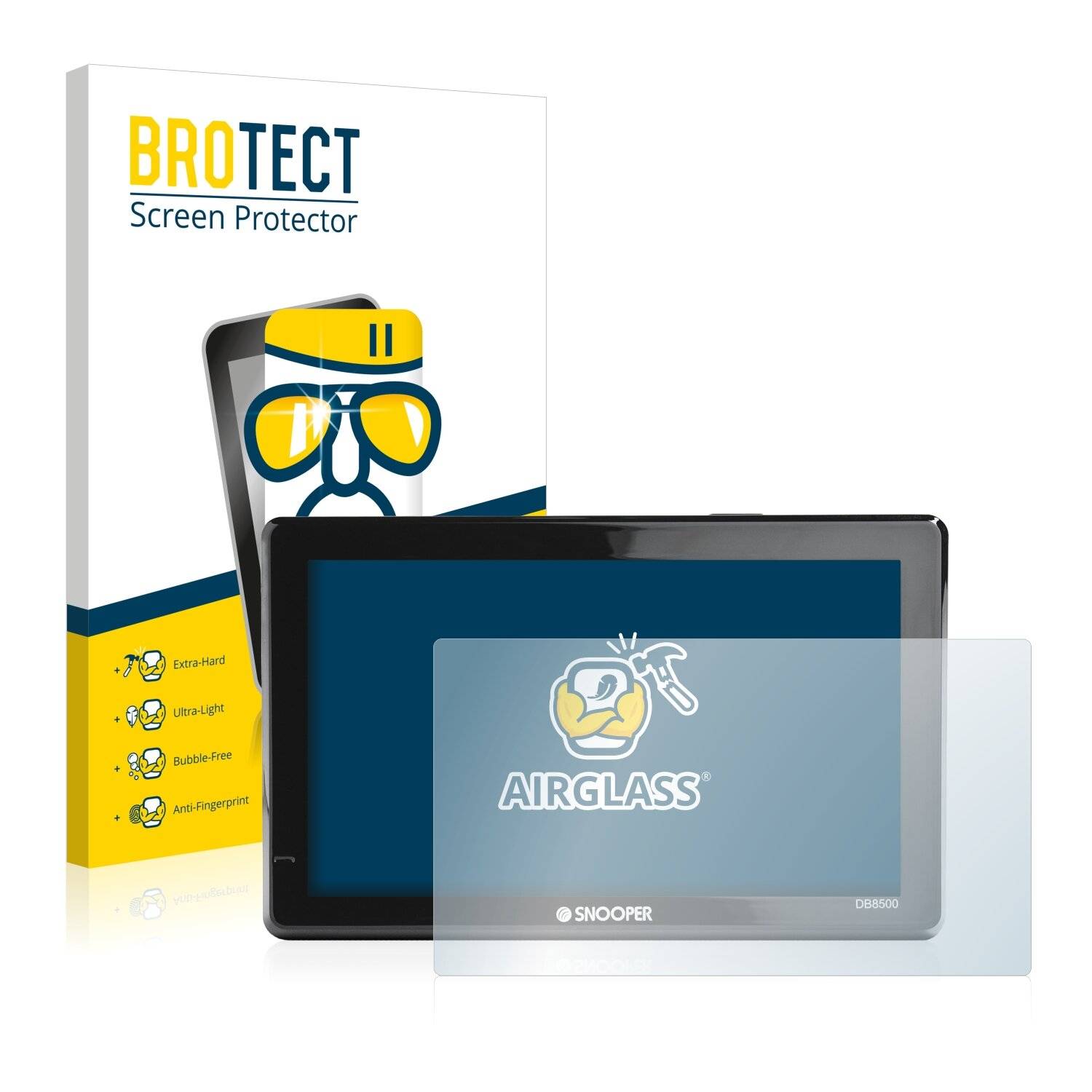 BROTECT AirGlass Schutzglas Folie für Snooper Ventura Pro