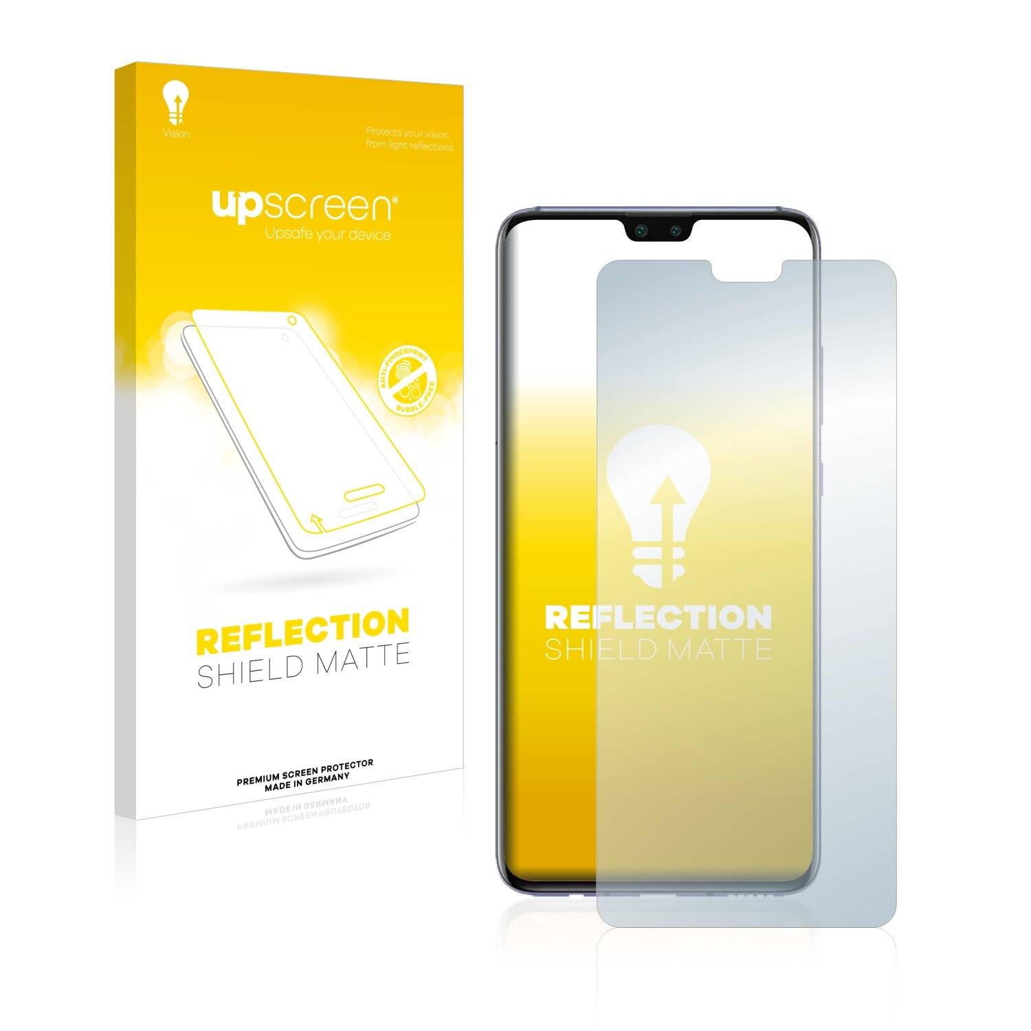 upscreen Reflection Shield Matte Premium Displayschutzfolie für Huawei Mate