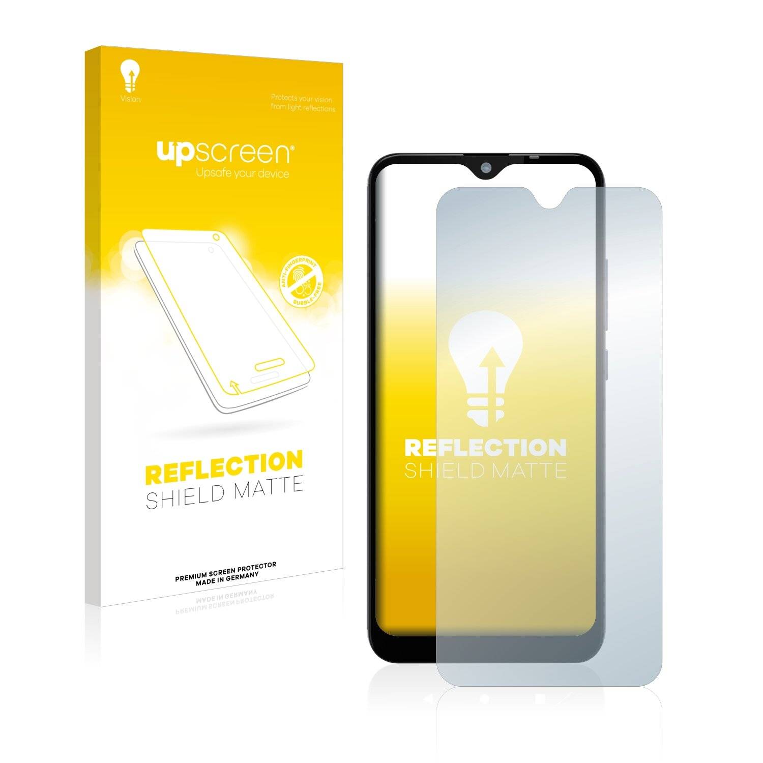 upscreen Reflection Shield Matte Premium Displayschutzfolie für Gigaset