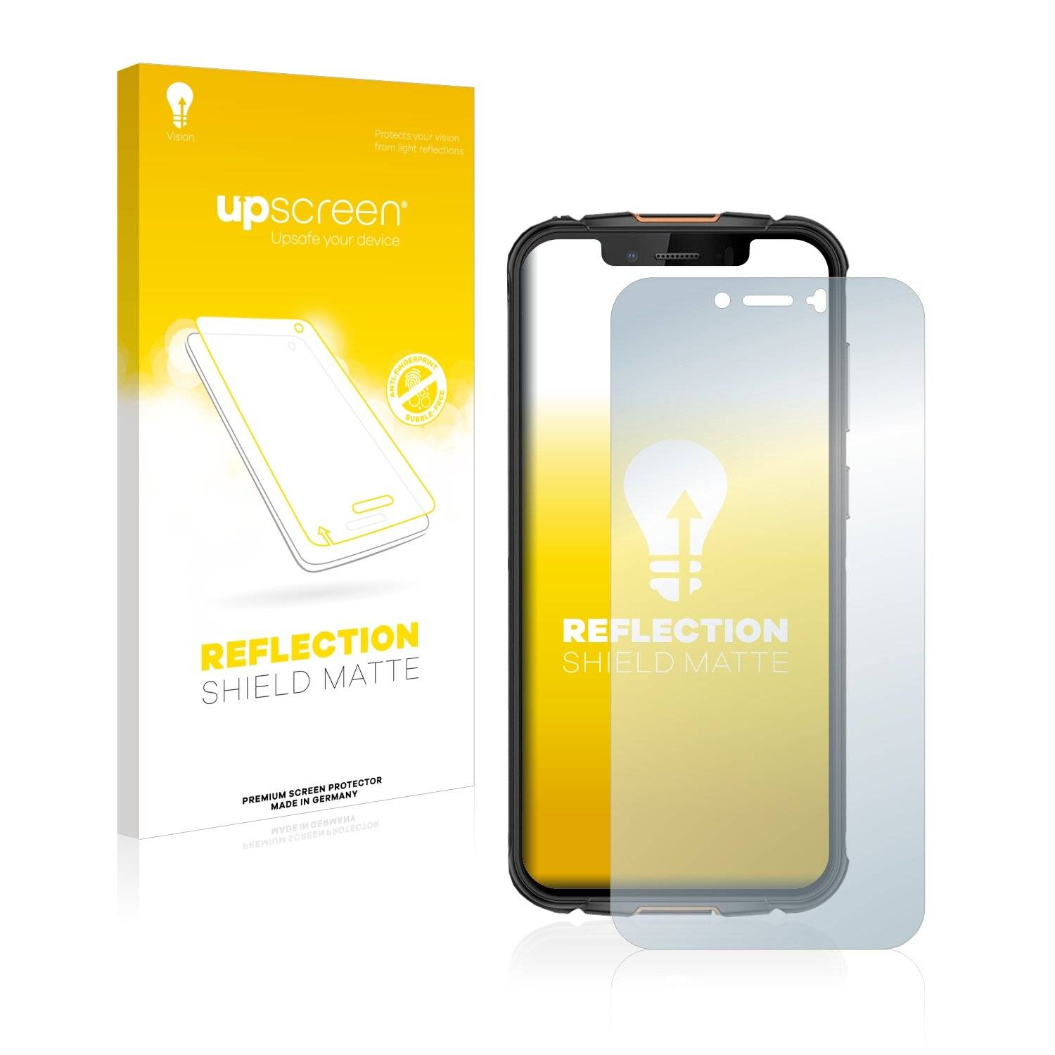 upscreen Reflection Shield Matte Premium Displayschutzfolie für Ulefone Armor