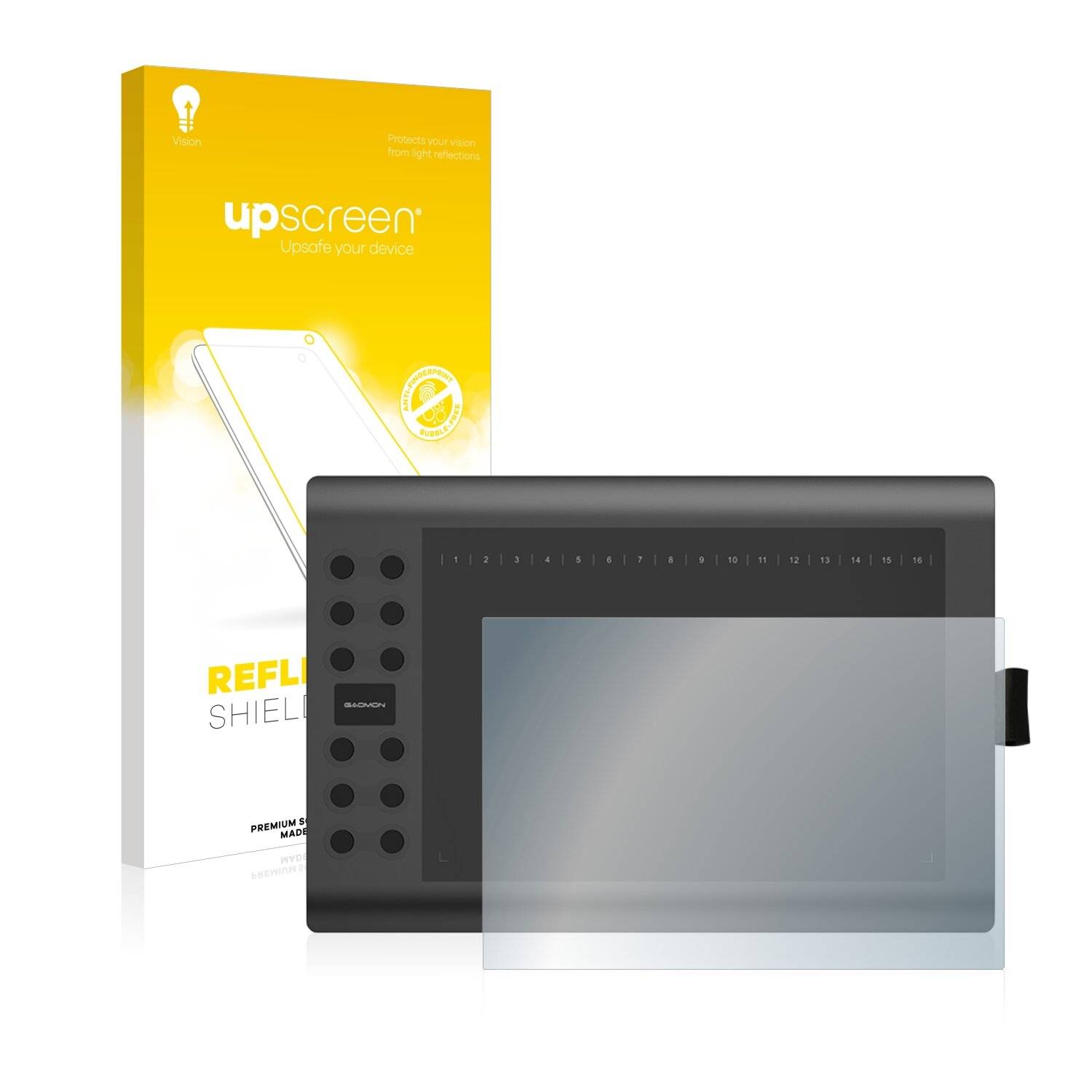 upscreen Reflection Shield Matte Premium Displayschutzfolie für Gaomon