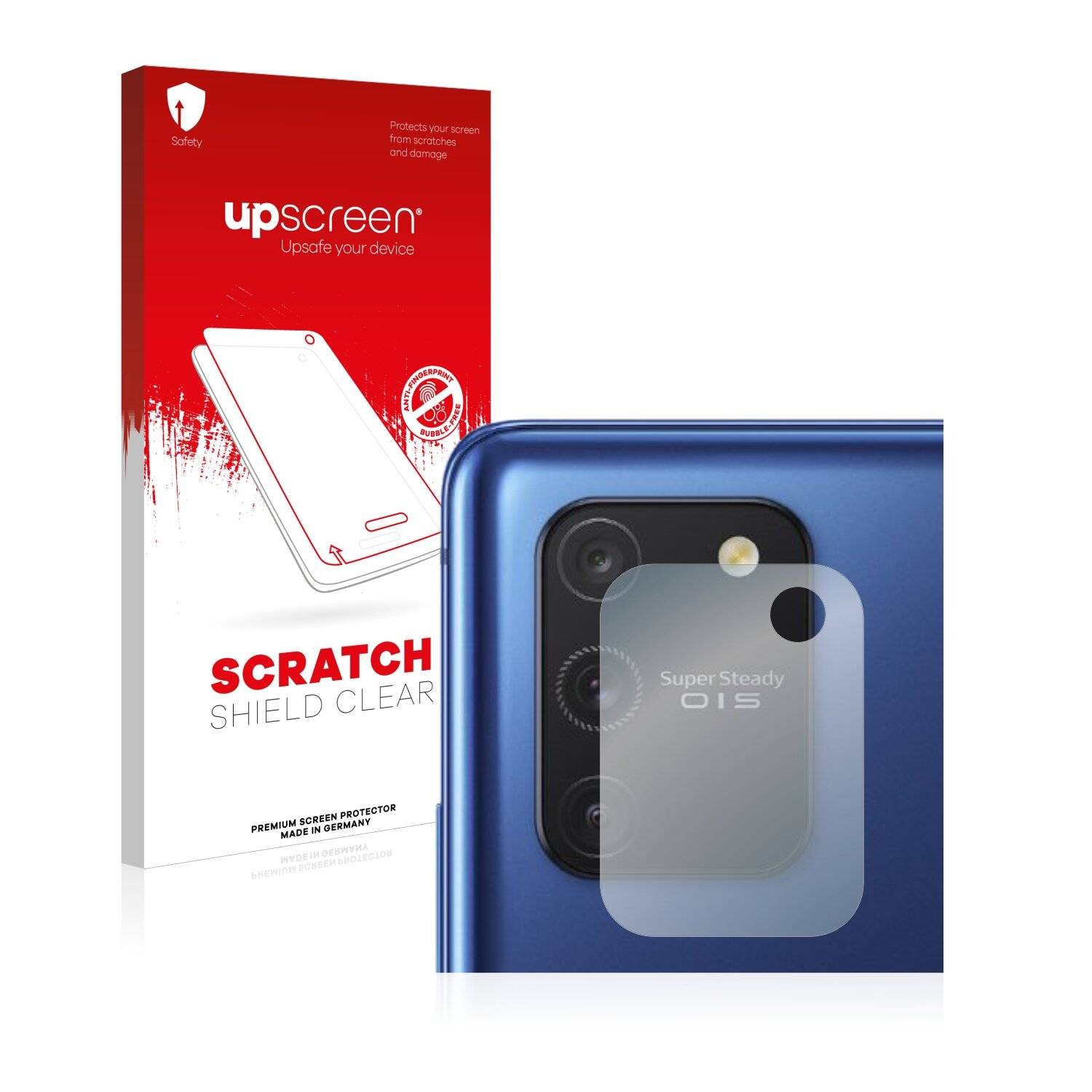 upscreen Scratch Shield Clear Premium Displayschutzfolie für Samsung Galaxy S10 Lite (NUR