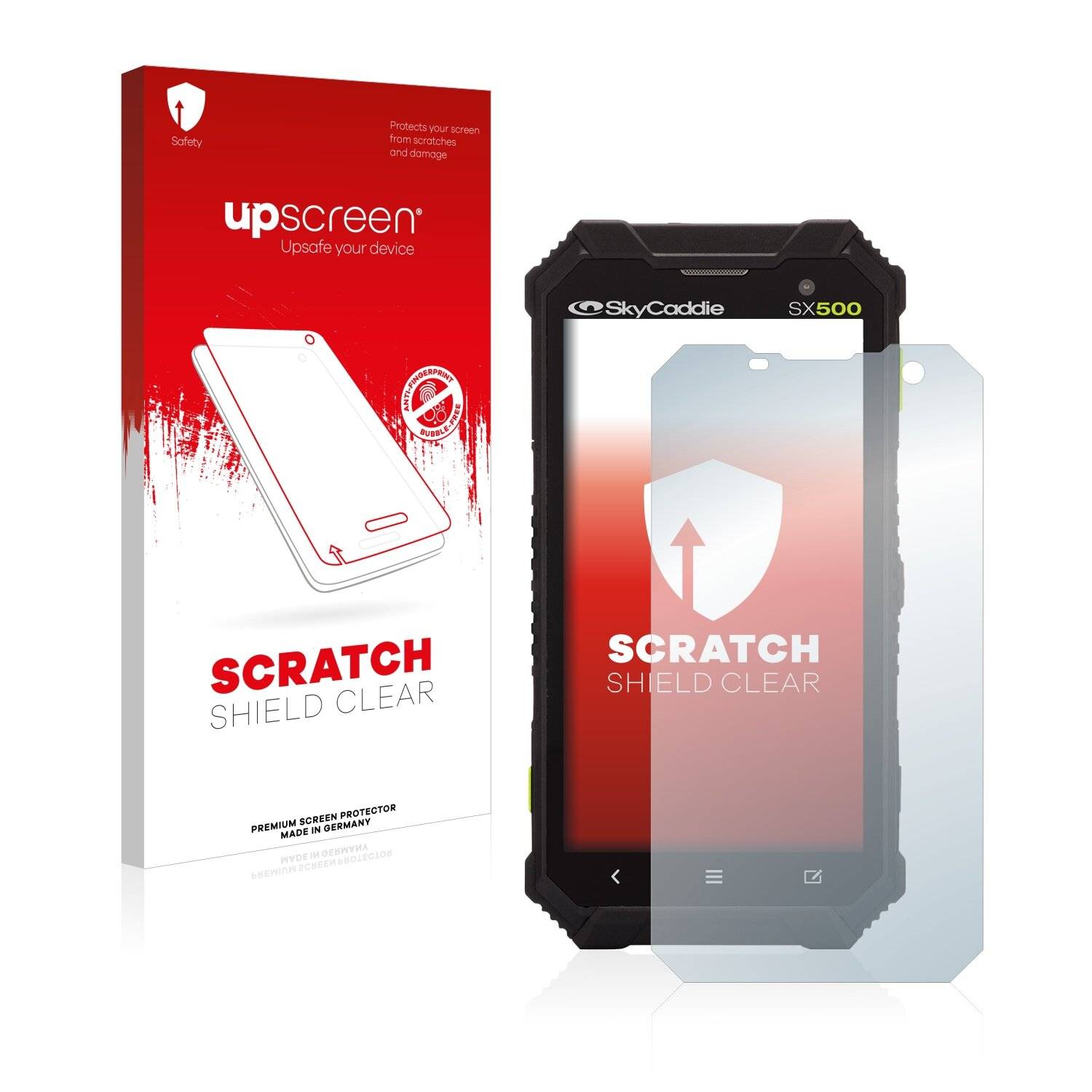 upscreen Scratch Shield Clear Premium Displayschutzfolie für SkyCaddie