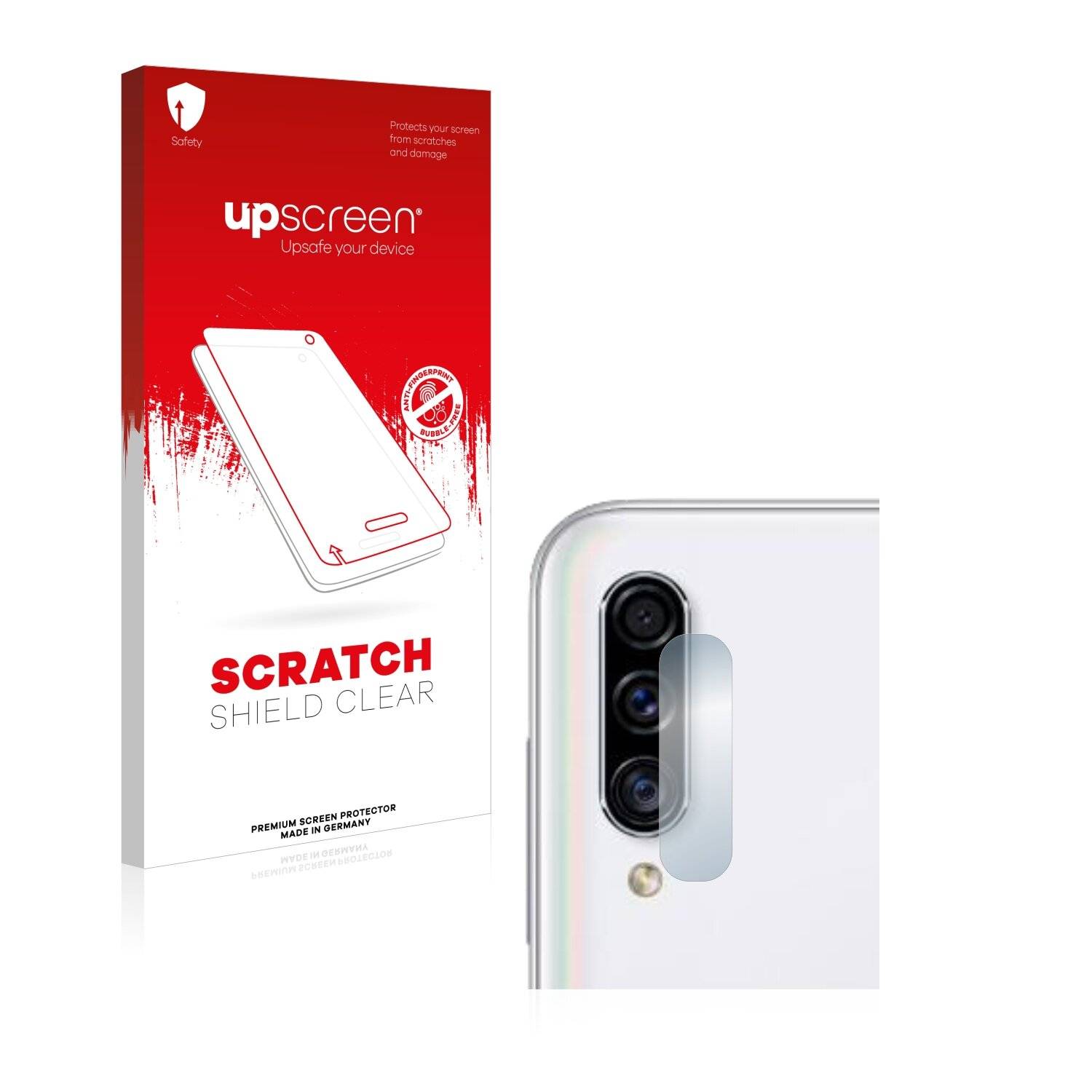 upscreen Scratch Shield Clear Premium Displayschutzfolie für Samsung Galaxy A30s (NUR