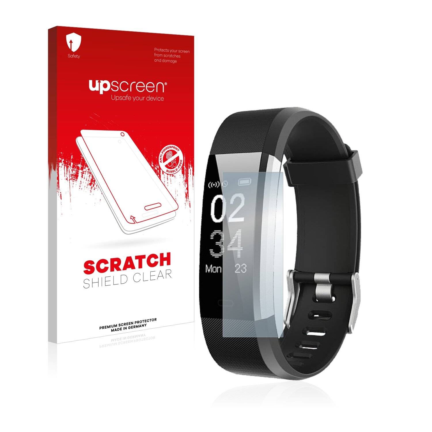 upscreen Scratch Shield Clear Premium Displayschutzfolie für Hetp