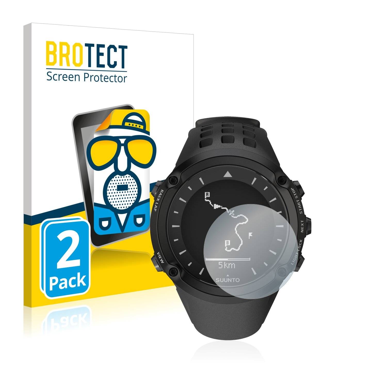 2x BROTECT Matte Displayschutzfolie für Suunto Ambit - Entspiegelt,