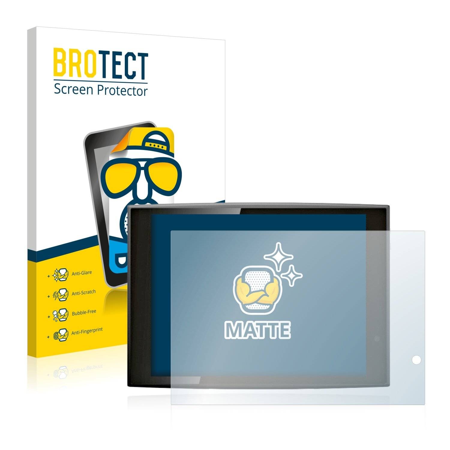 2x BROTECT Matte Displayschutzfolie für Gigaset QV830 - Entspiegelt,