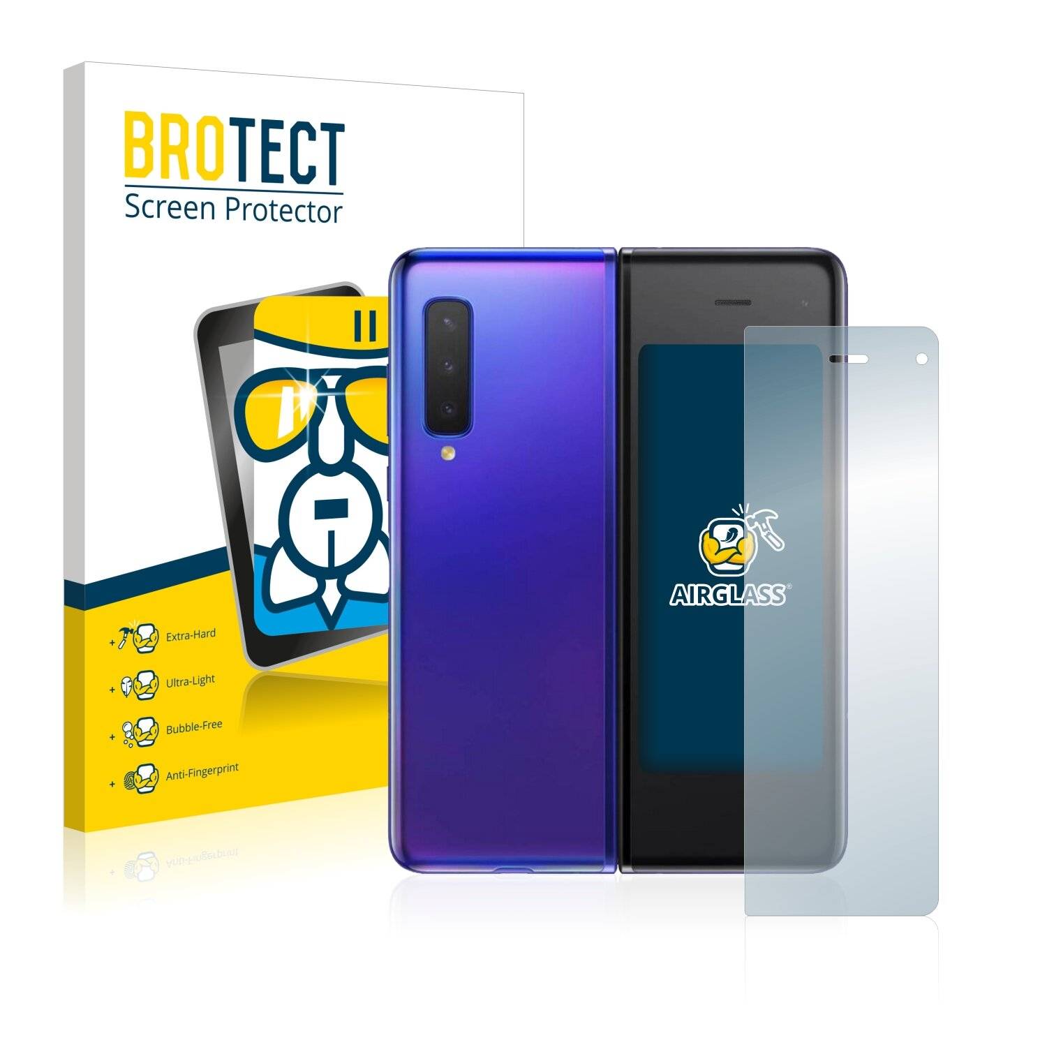 BROTECT AirGlass Schutzglas Folie für Samsung Galaxy