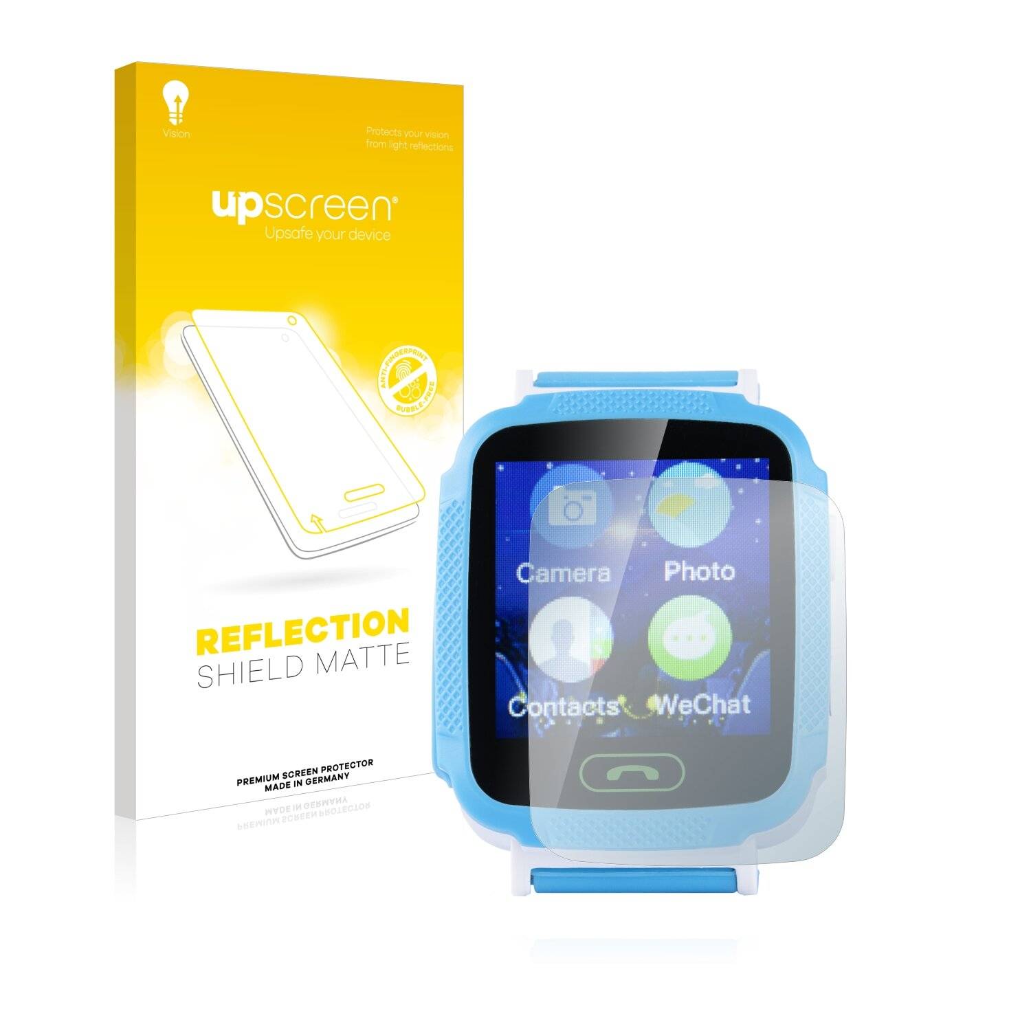 upscreen Reflection Shield Matte Premium Displayschutzfolie für GoClever Kiddy GPS