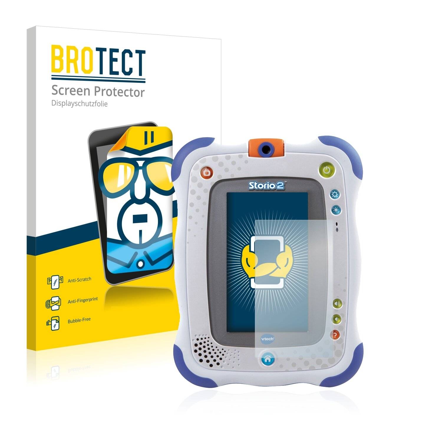 2x BROTECT HD-Clear Displayschutzfolie für Vtech Storio