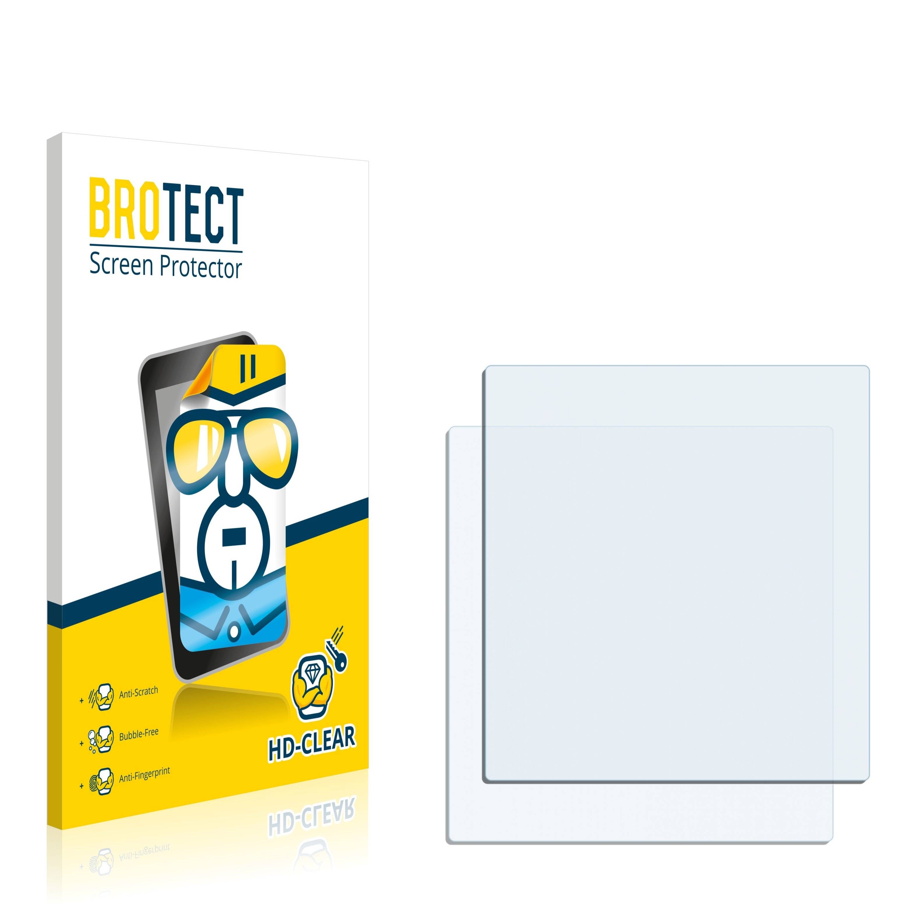 2x BROTECT HD-Clear Displayschutzfolie für Mitac Mio Cyclo