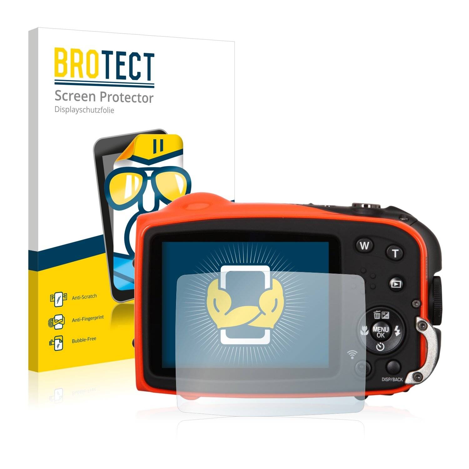 2x BROTECT HD-Clear Displayschutzfolie für Fujifilm FinePix