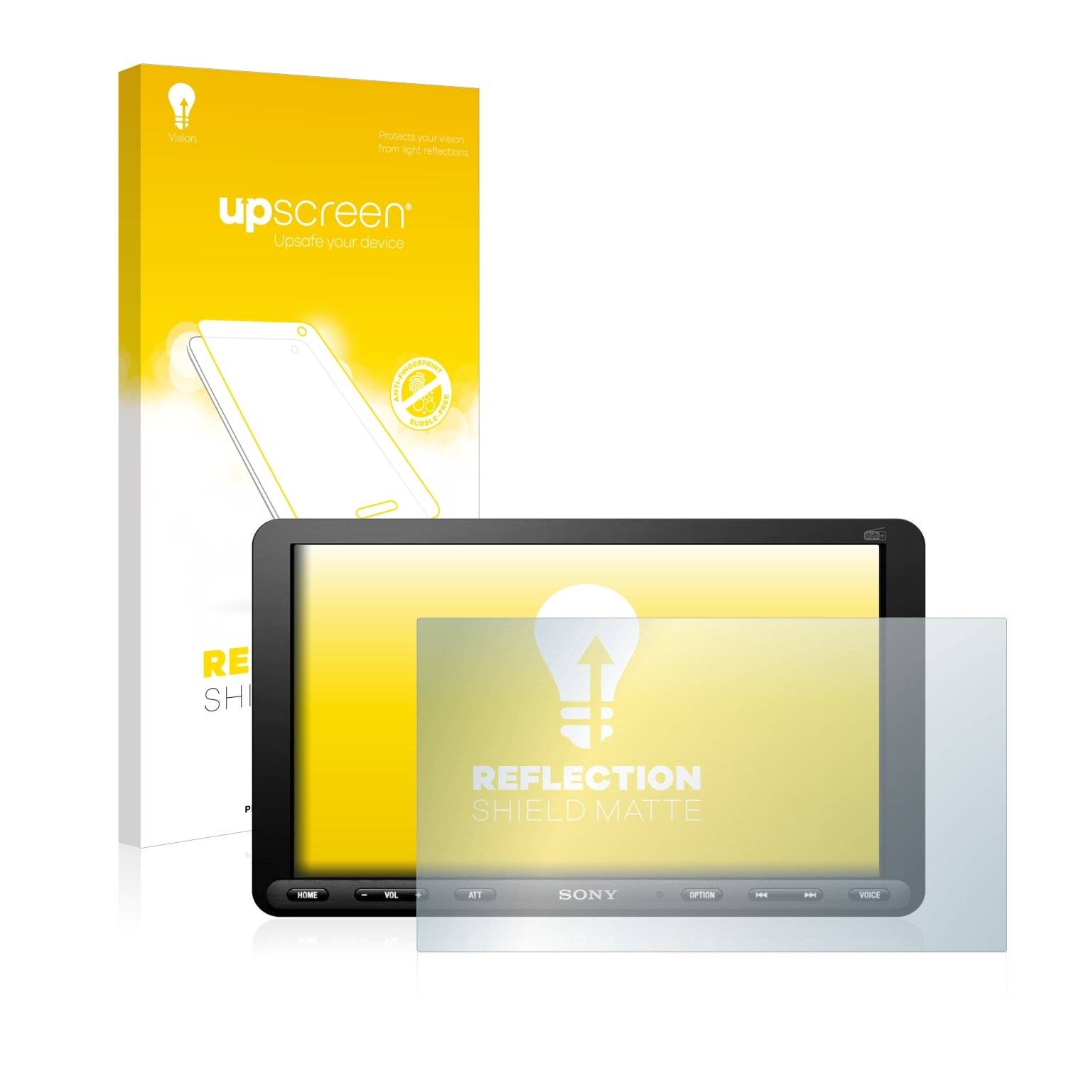 upscreen Reflection Shield Matte Premium Displayschutzfolie für Sony